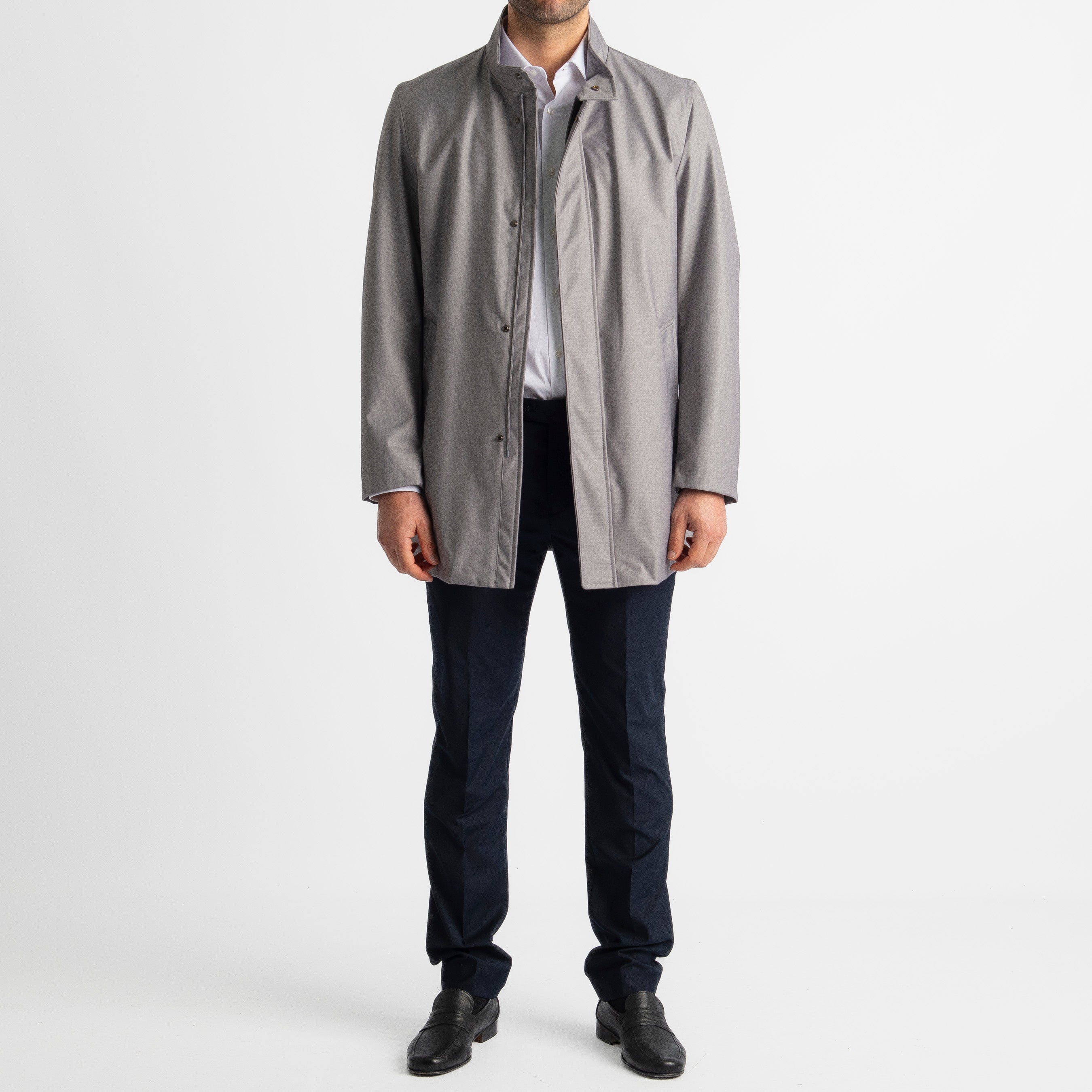 Trench Uomo GF39 Grigio