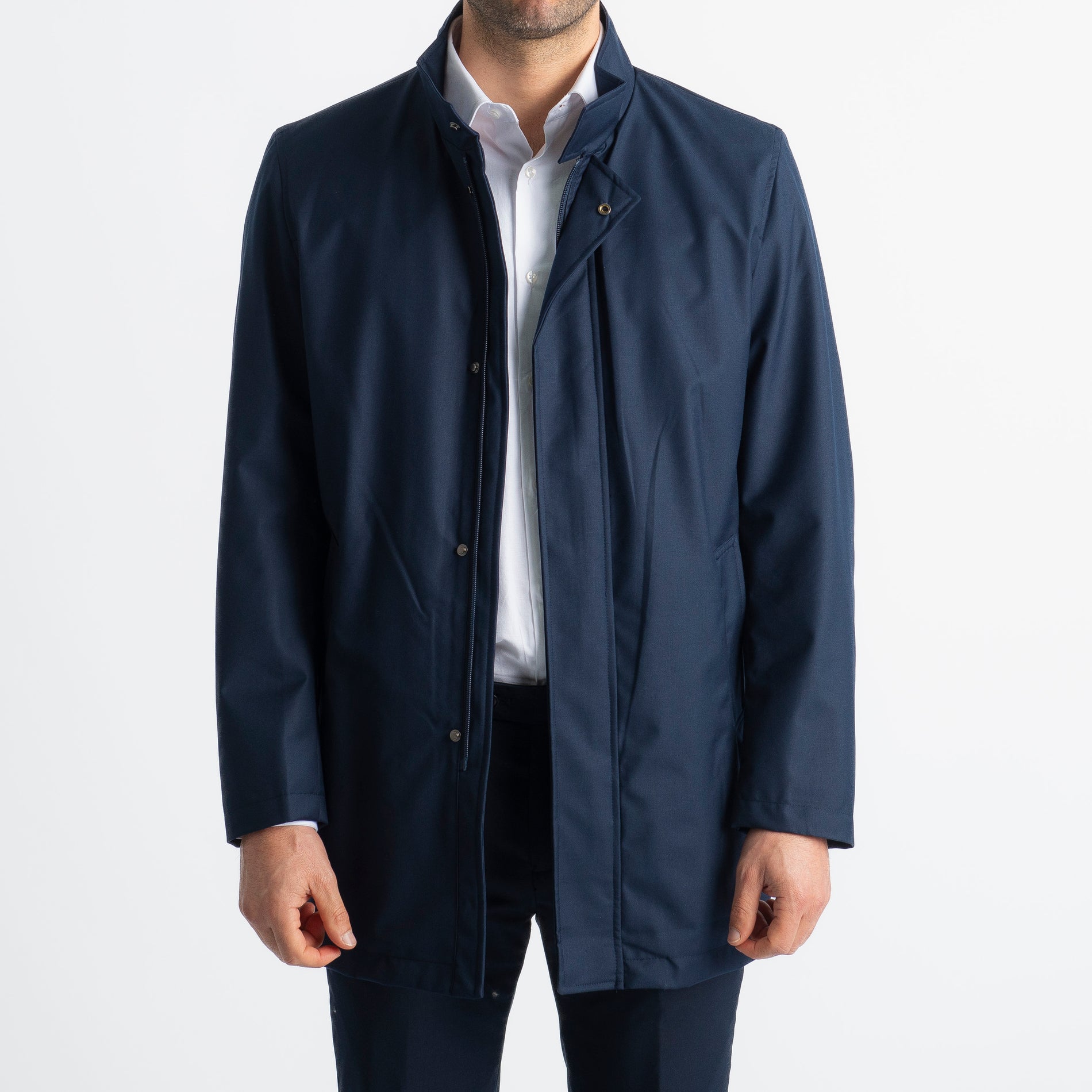Trench Uomo GF39 Blu