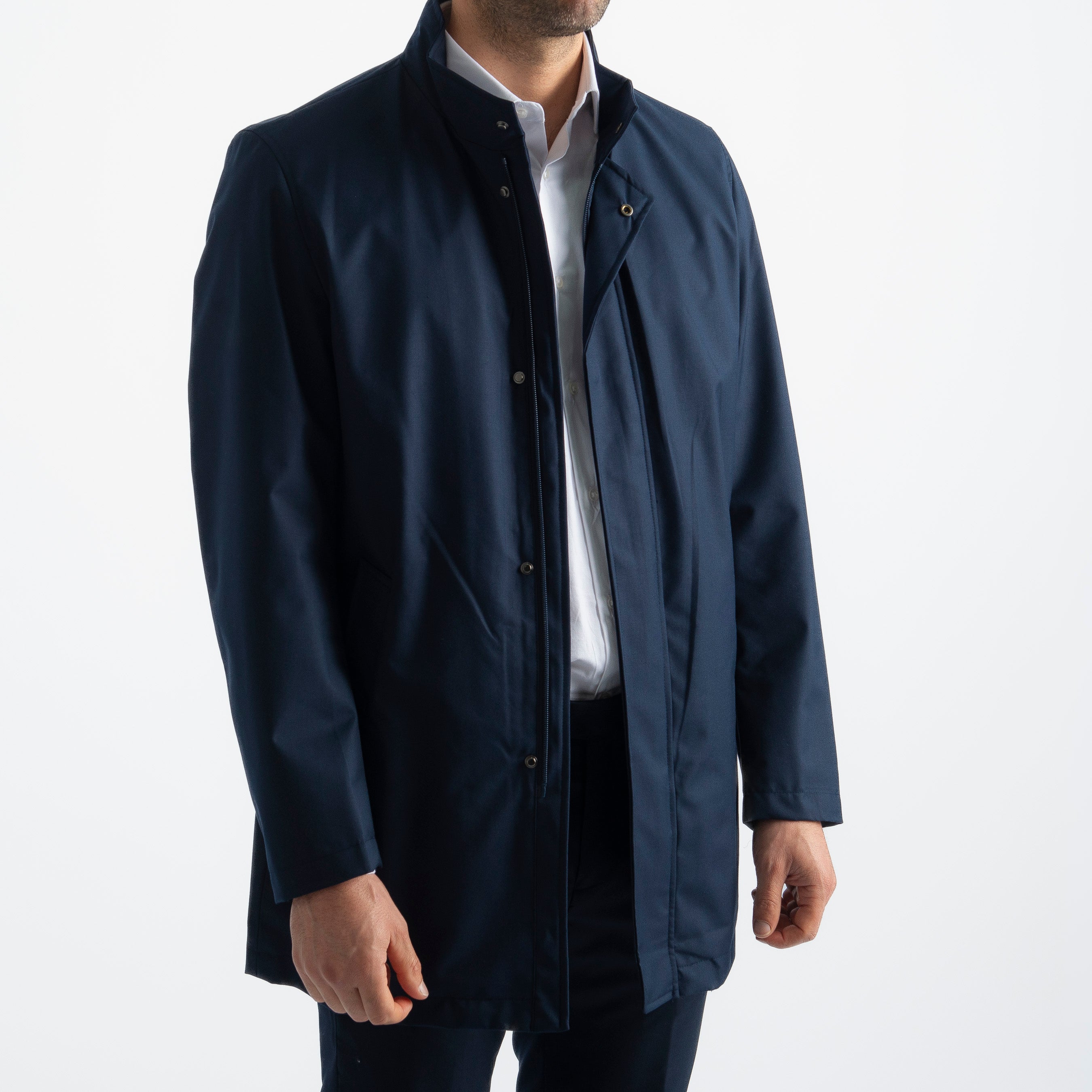 Trench Uomo GF39 Blu