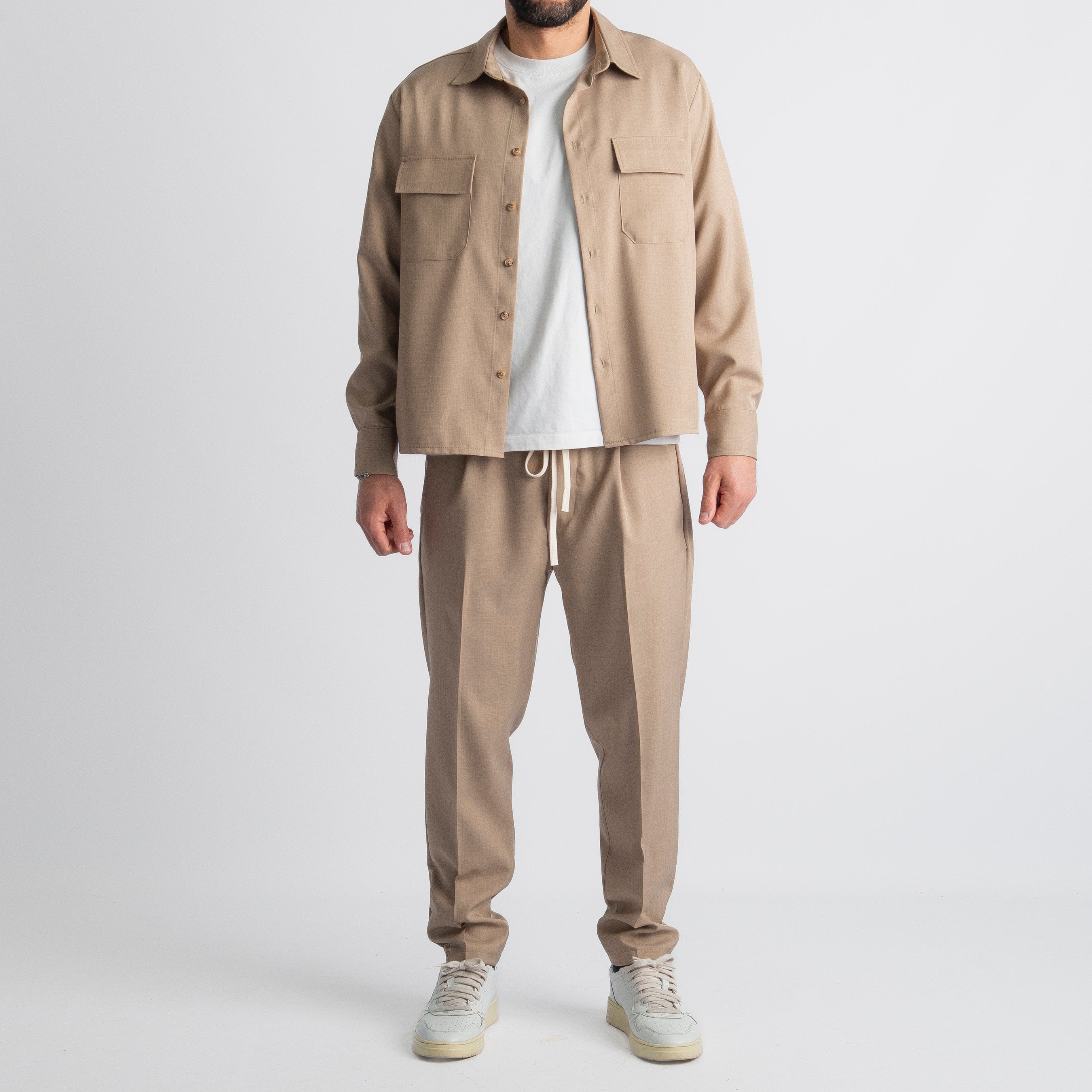 Overshirt After 91 Beige