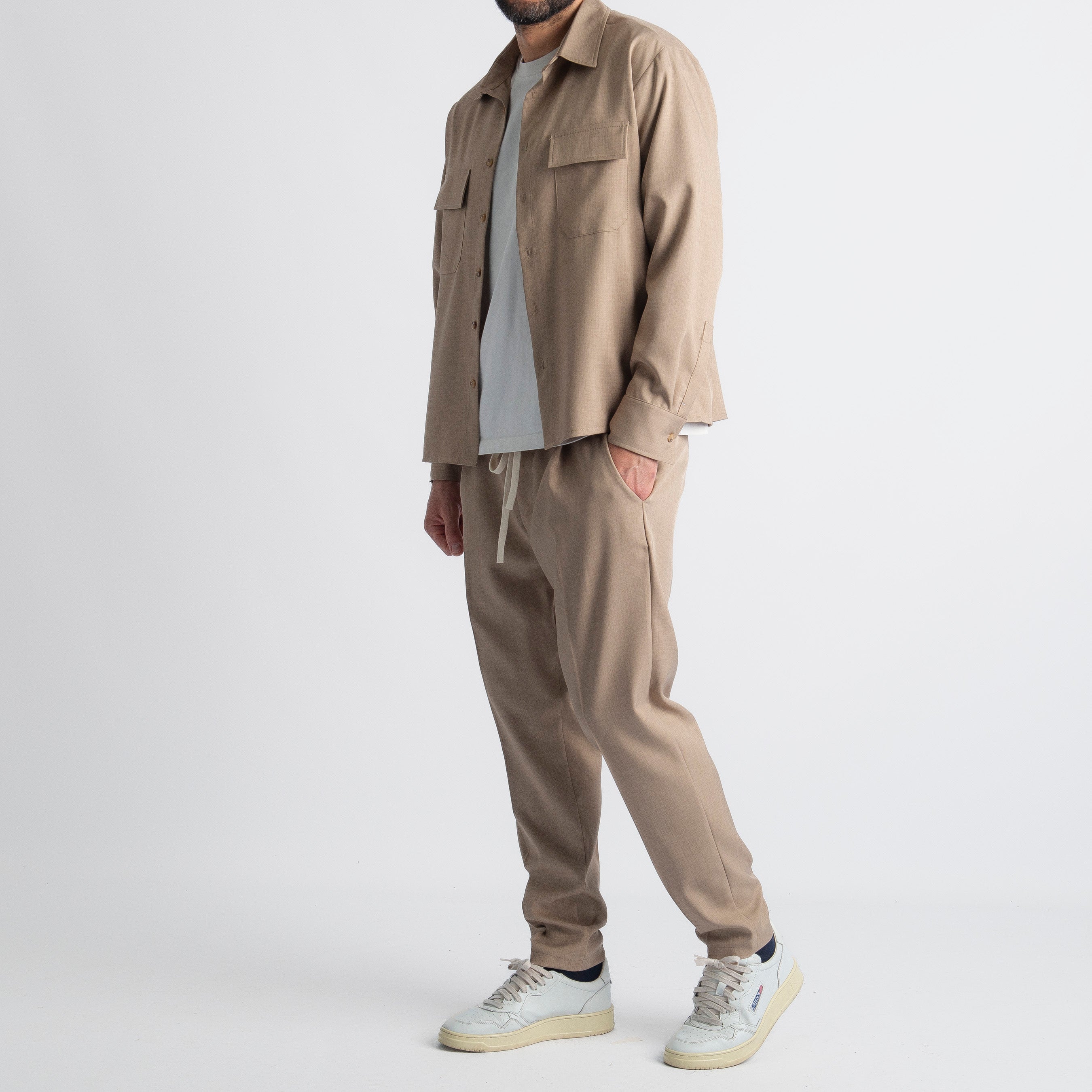 Overshirt After 91 Beige