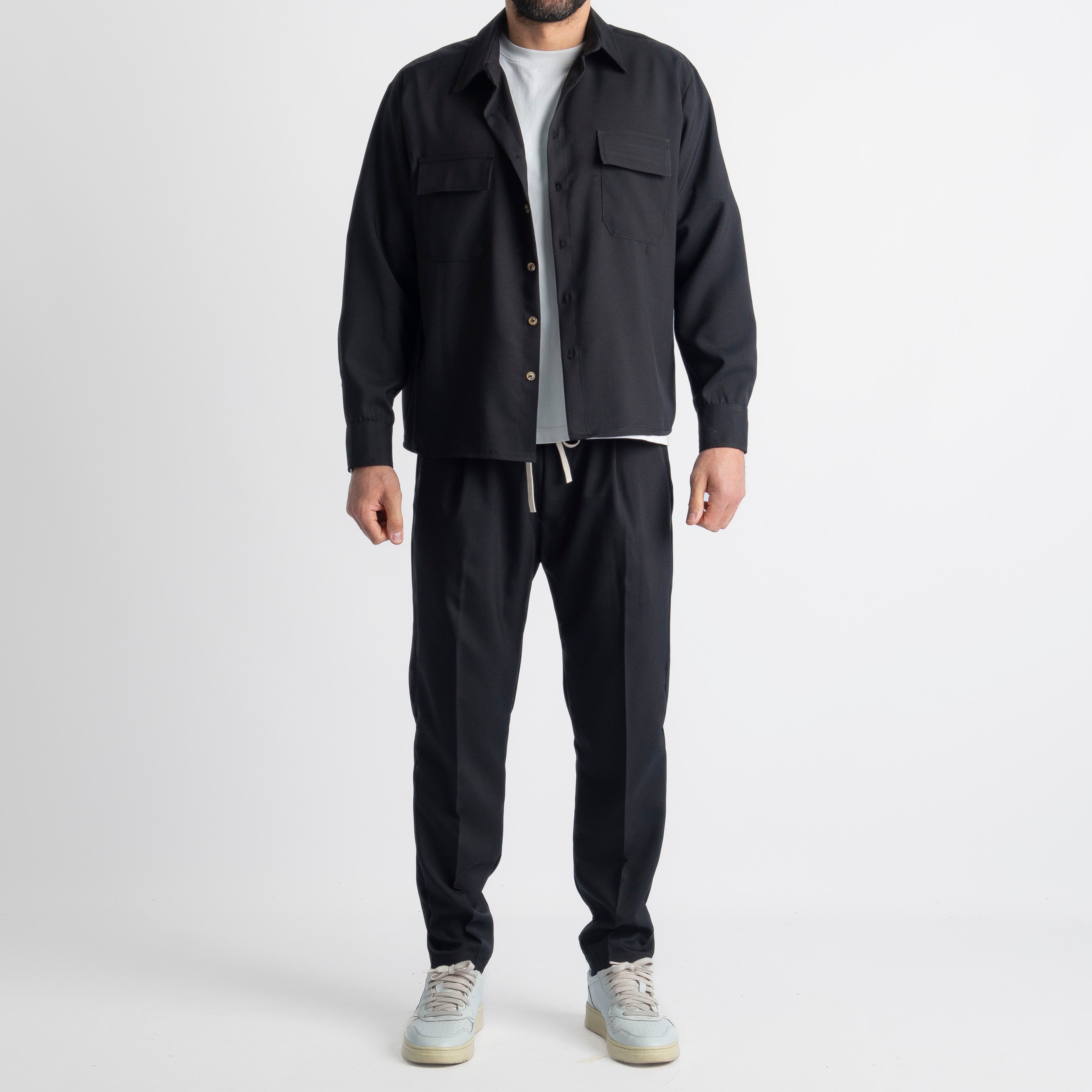 Overshirt After 91 Nero