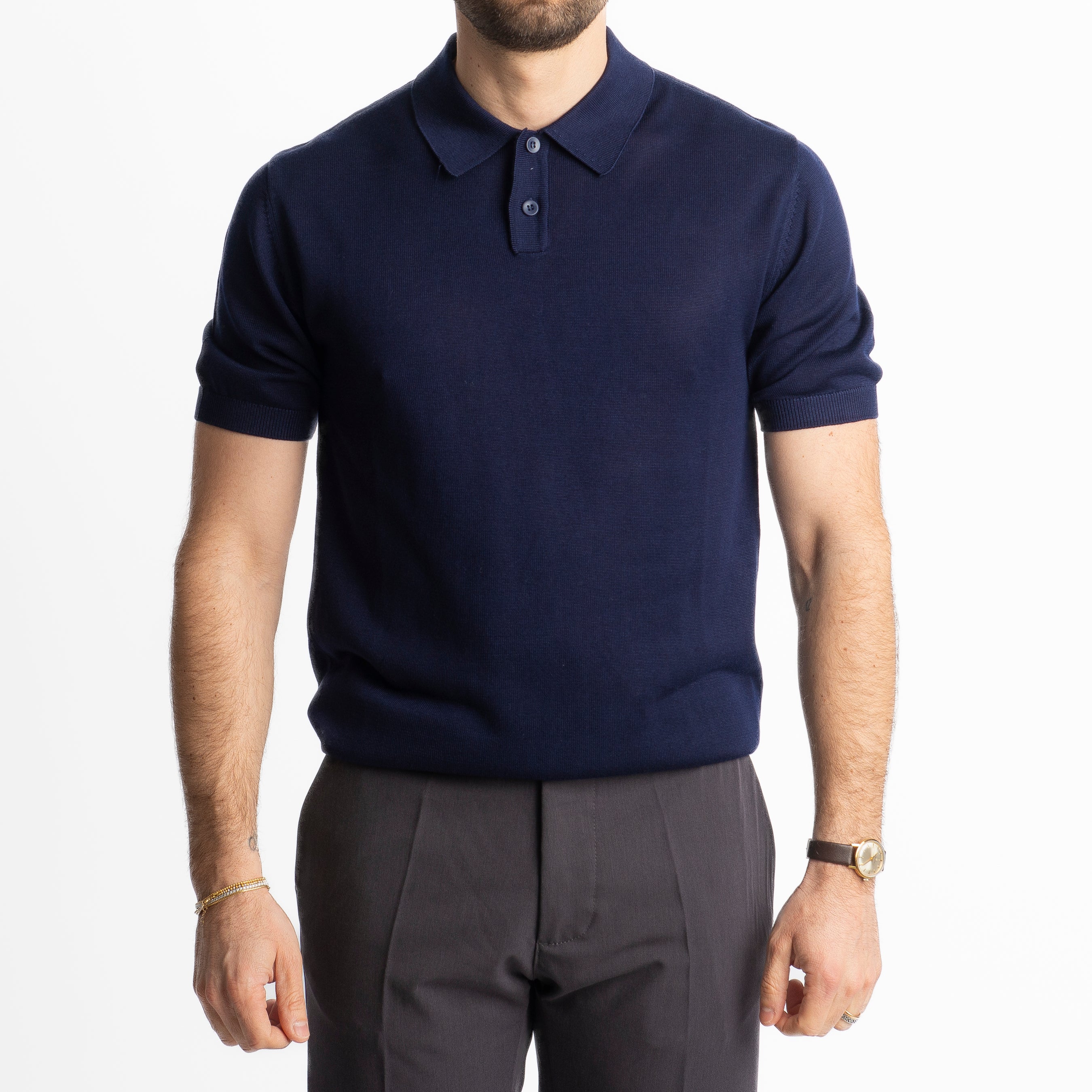 Polo Uomo 86301 Blu