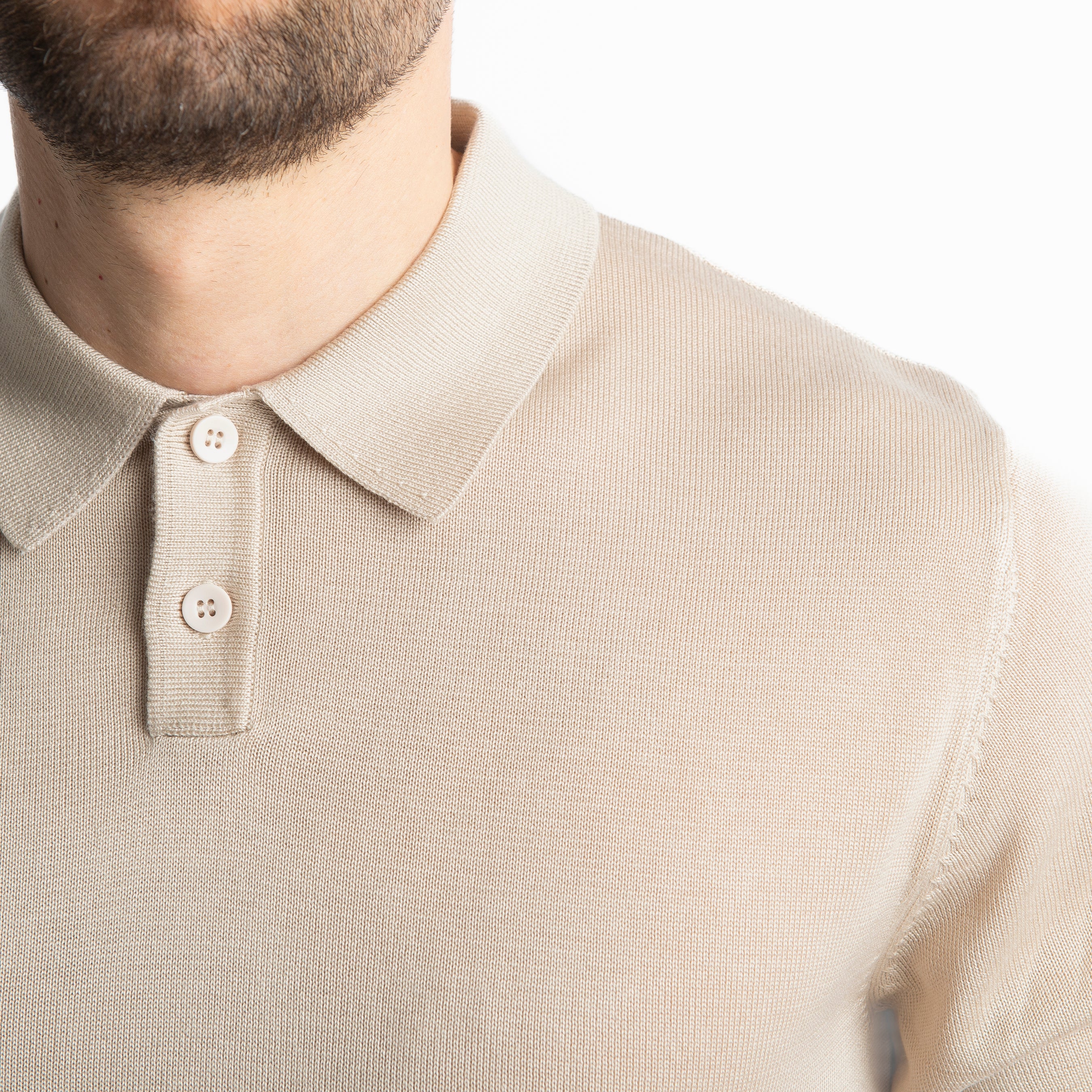 Polo Uomo 86301 Beige