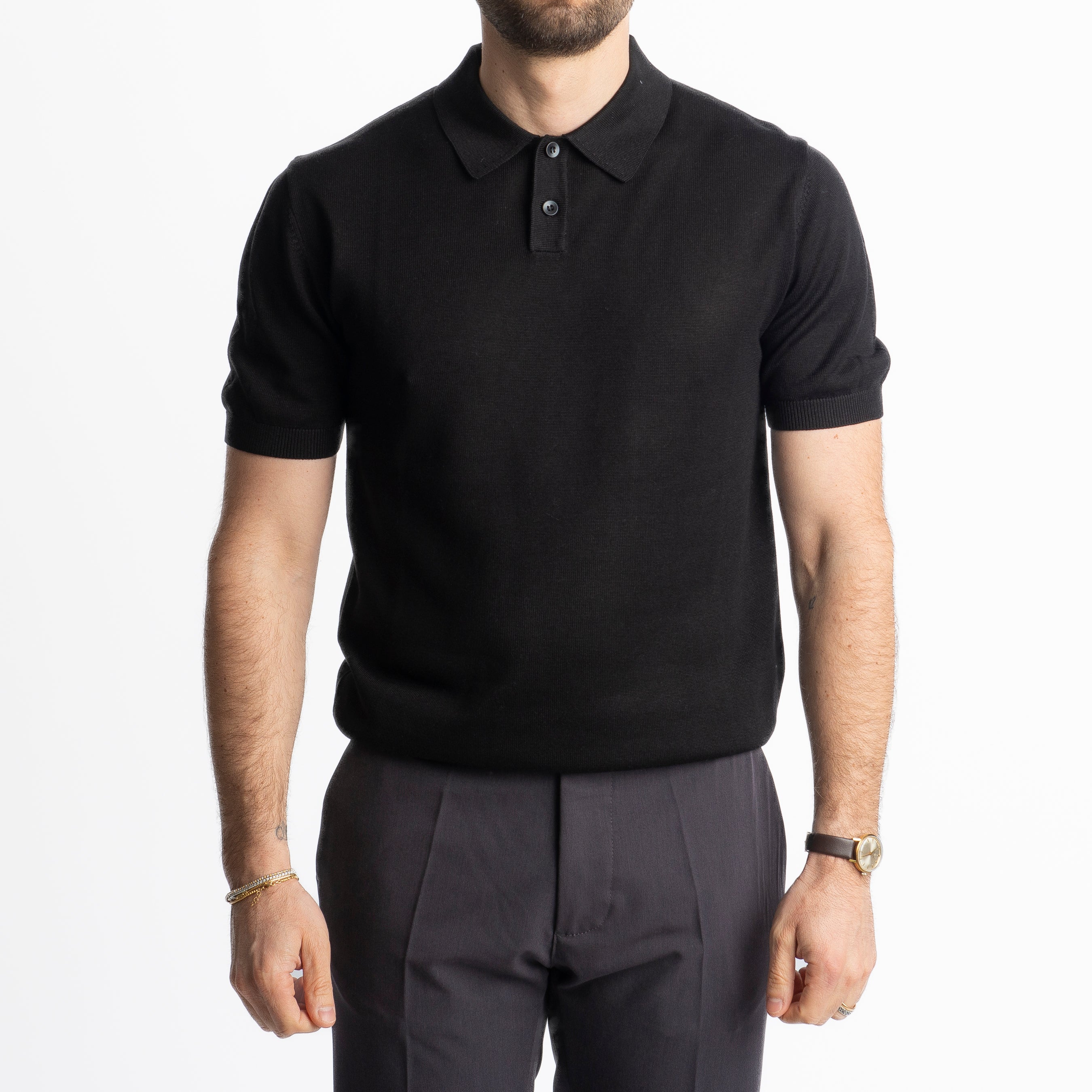 Polo Uomo 86301 Nero