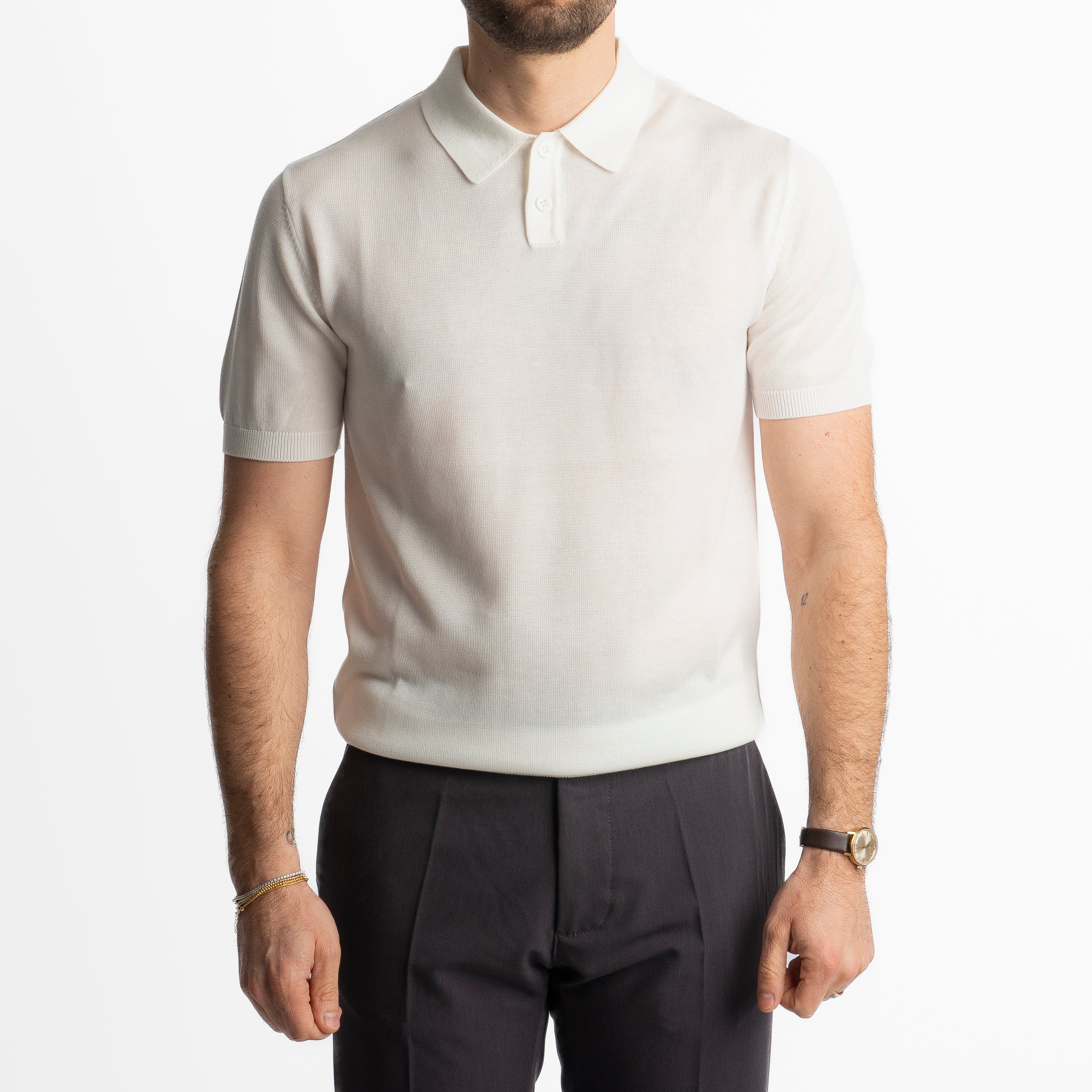 Polo Uomo 86301 Bianco
