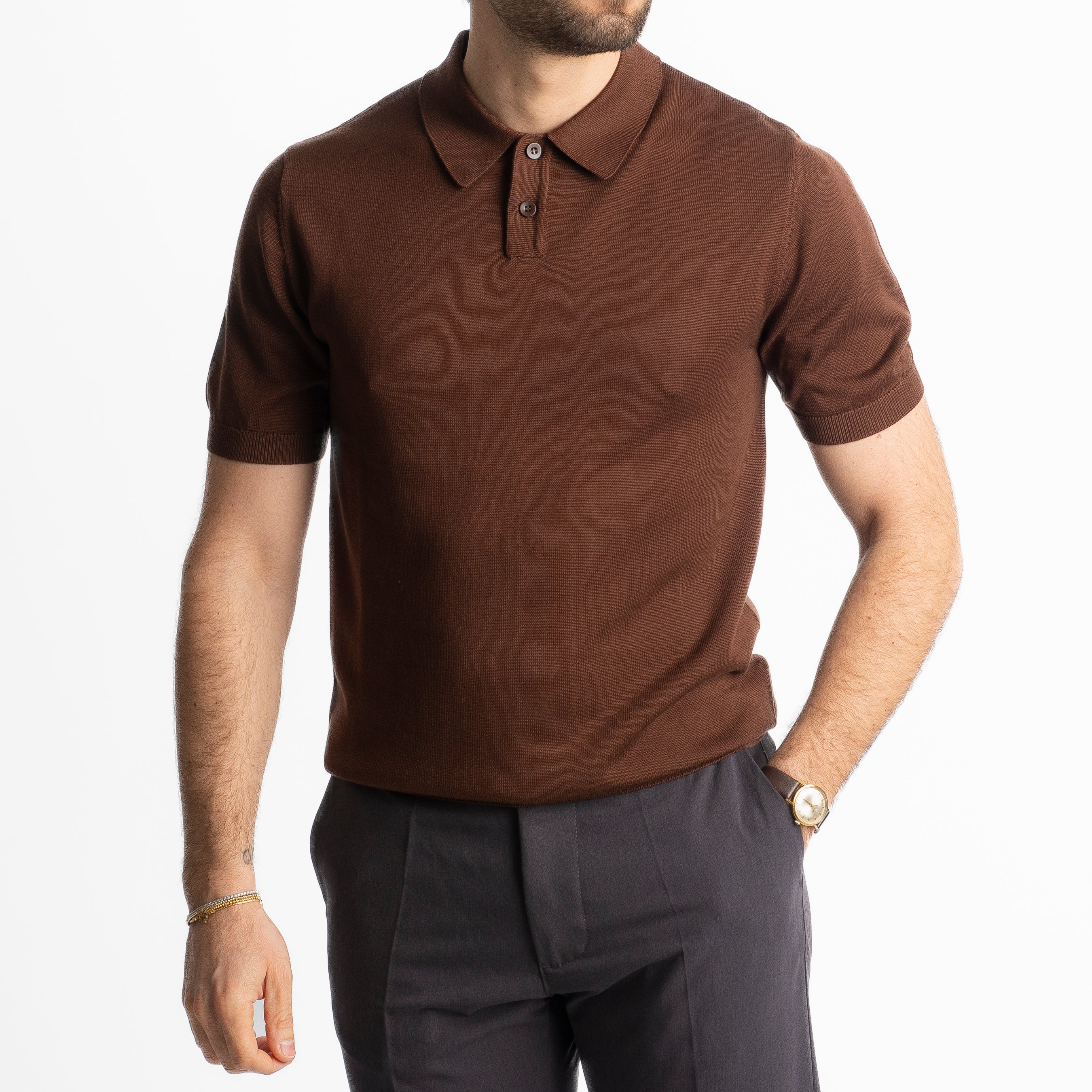 Polo Uomo 86301 Moro