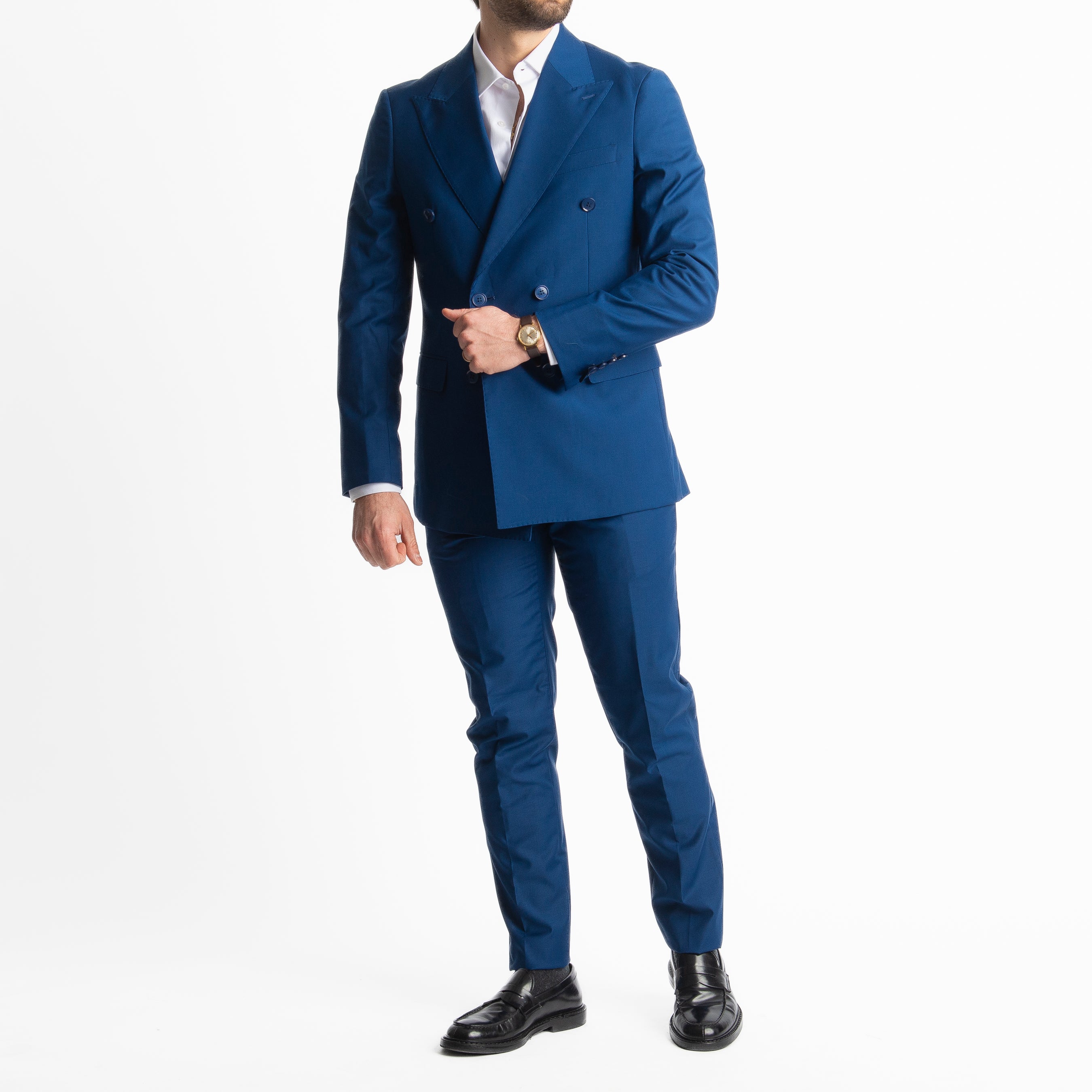 Abito Doppiopetto Montecarlo Blu Royal