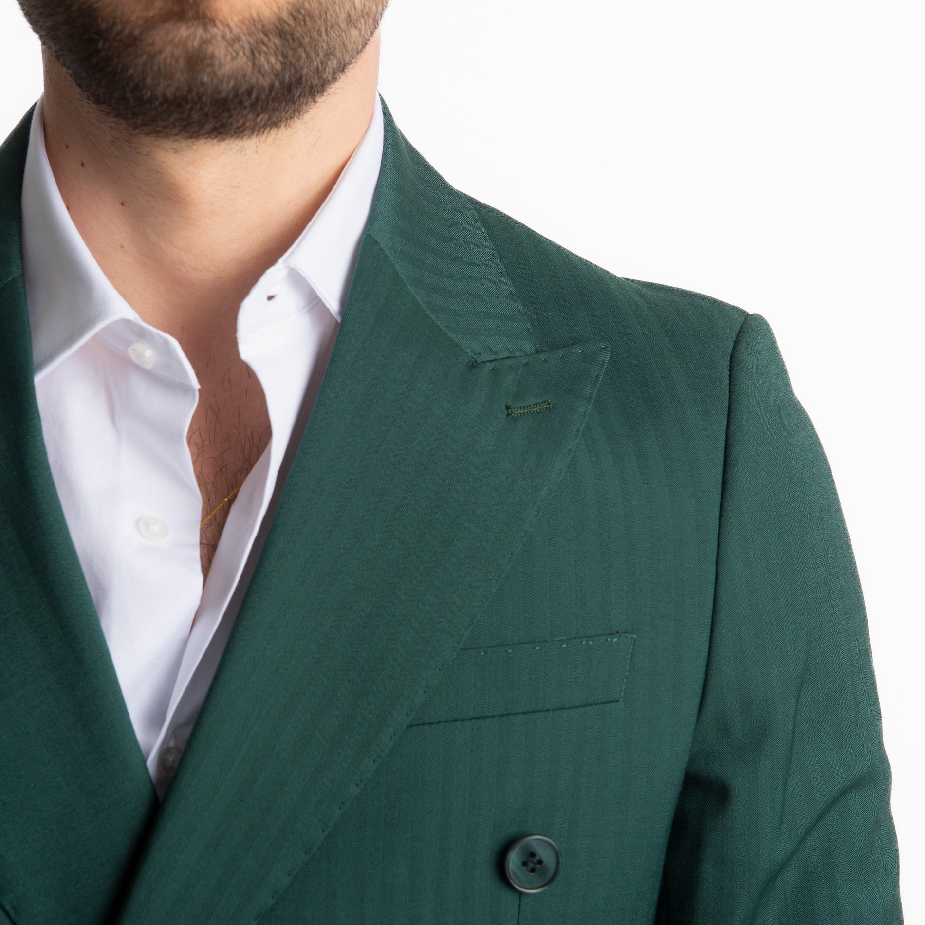 Abito Doppiopetto Solaro Verde Loden