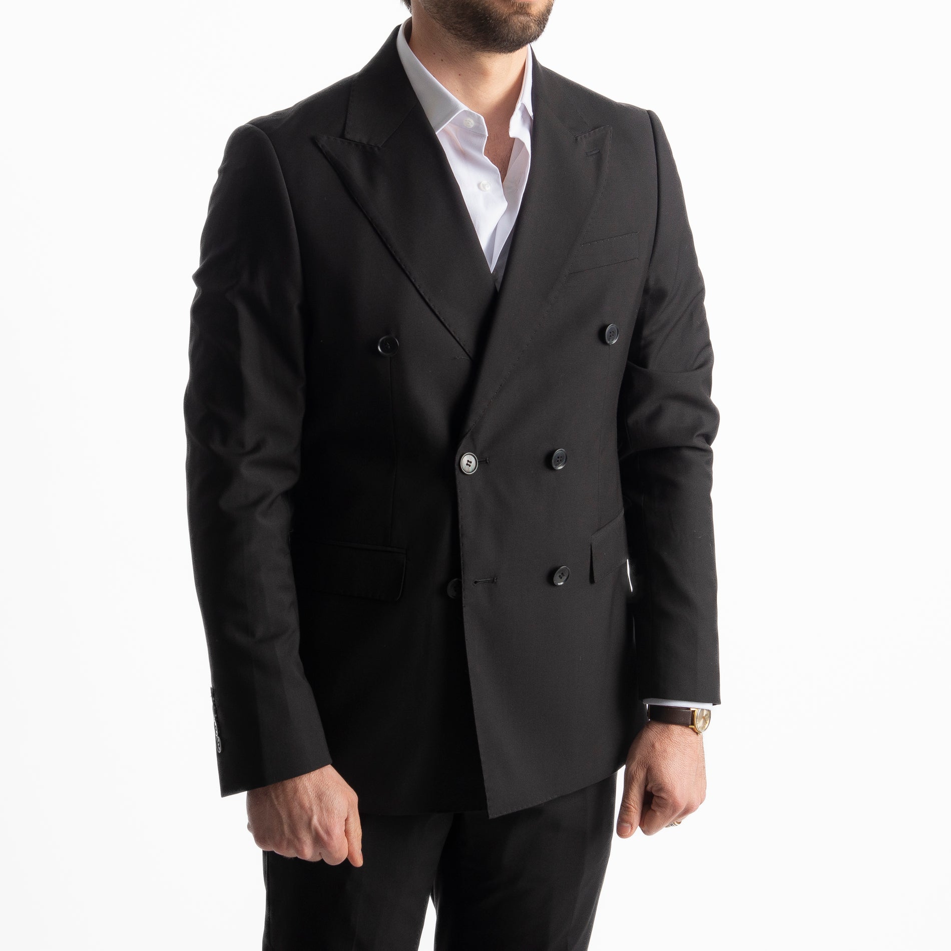 Abito Doppiopetto Montecarlo Nero