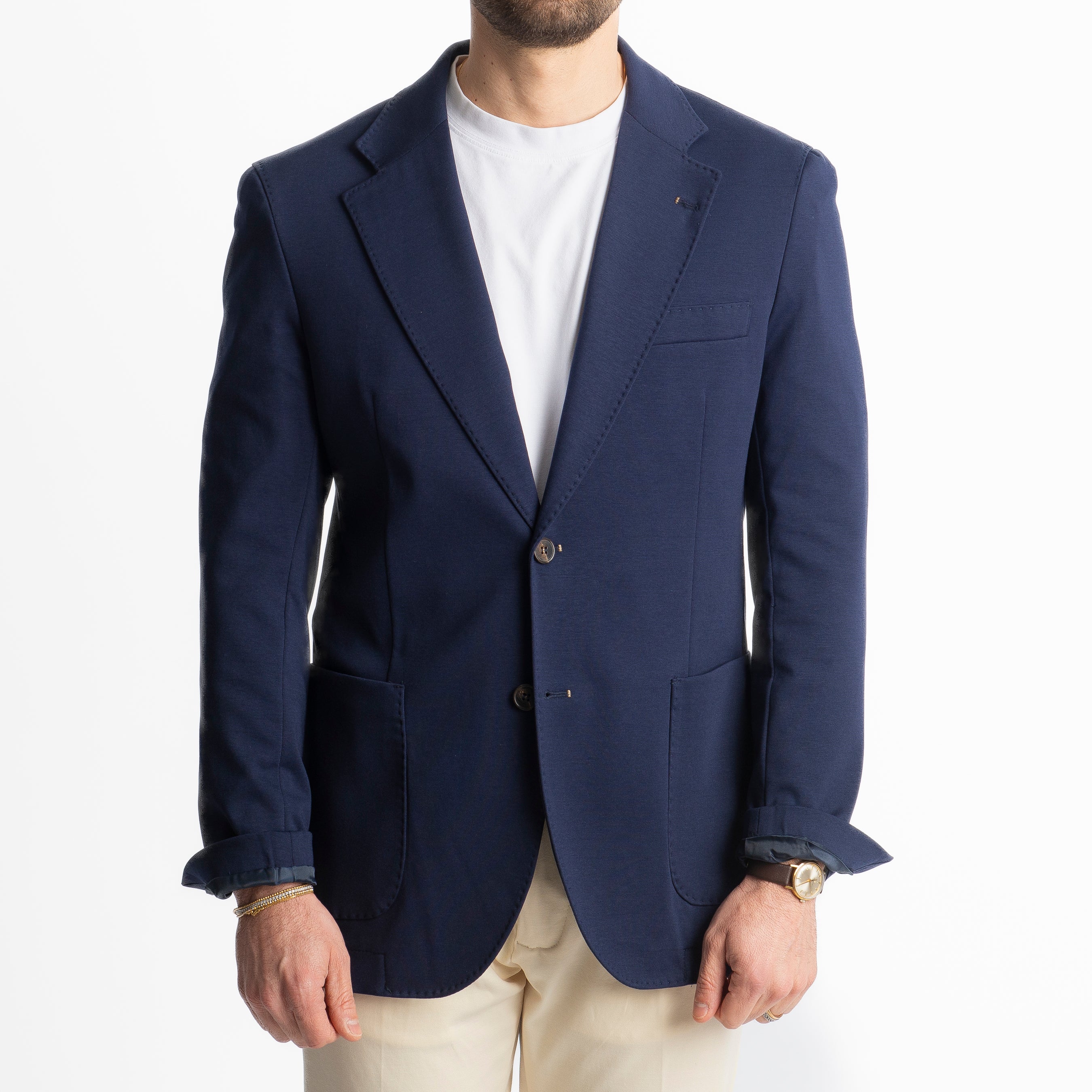 Giacca Monopetto Punto Milano Blu