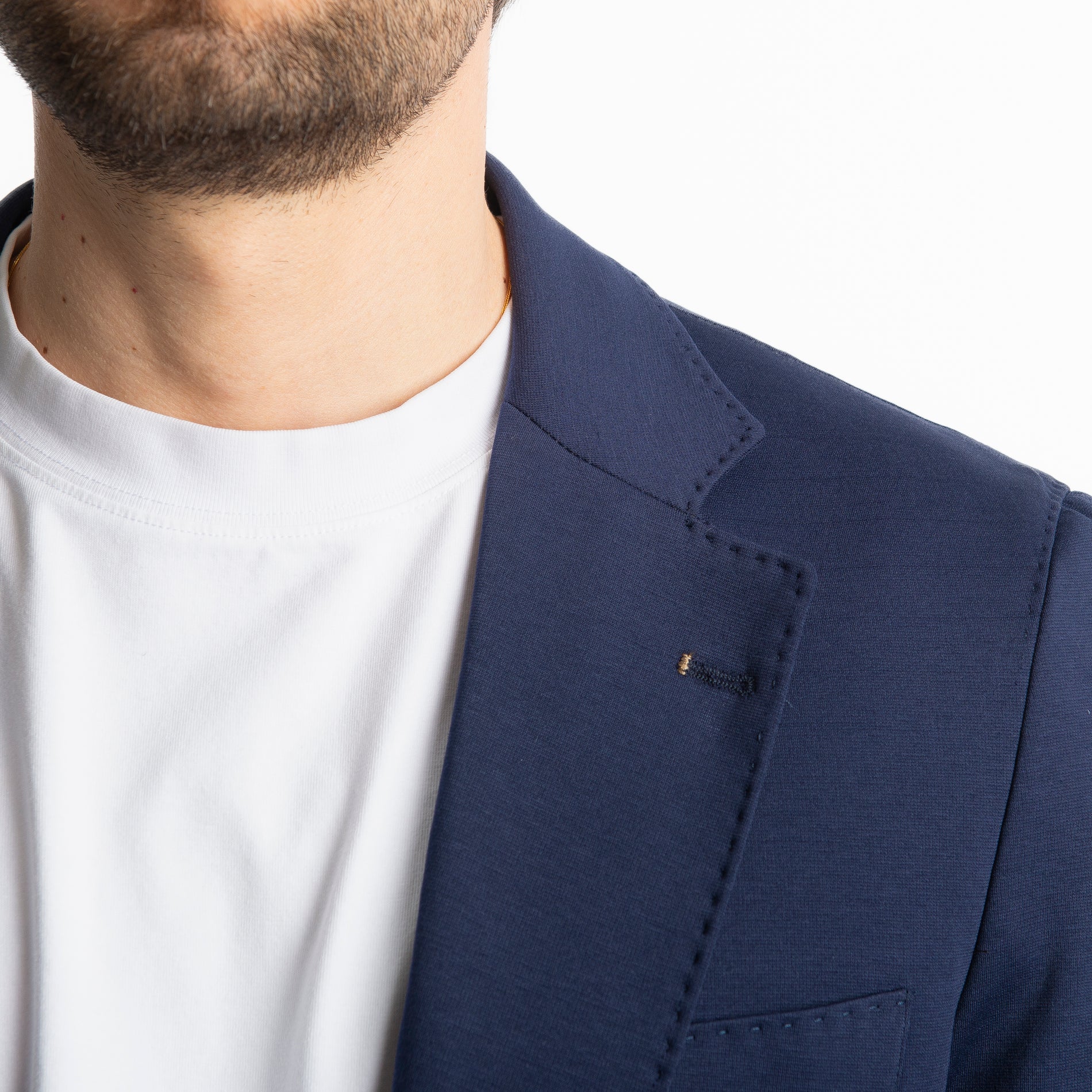 Giacca Monopetto Punto Milano Blu