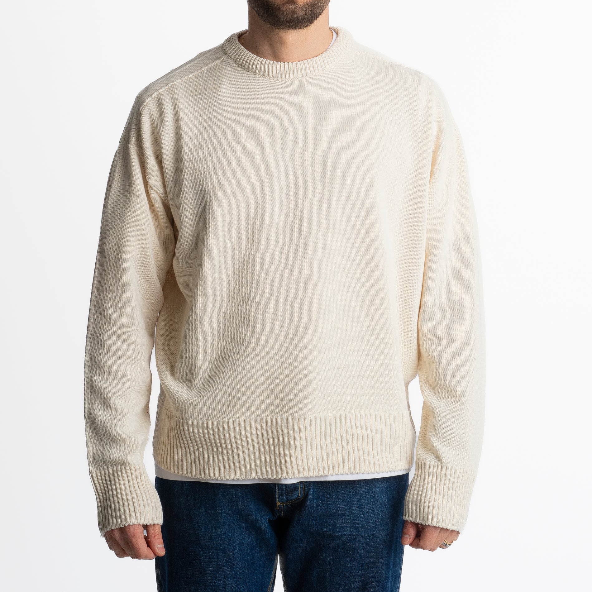 Maglioncino In Filo Crop Burro