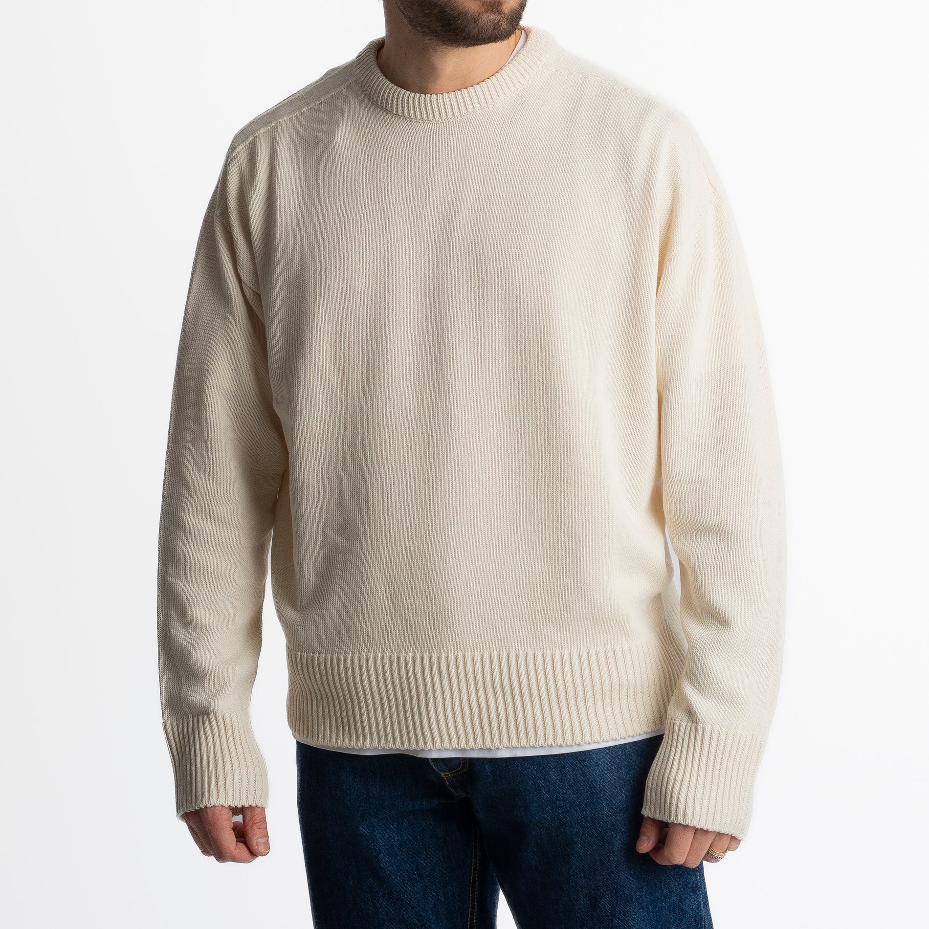 Maglioncino In Filo Crop Burro
