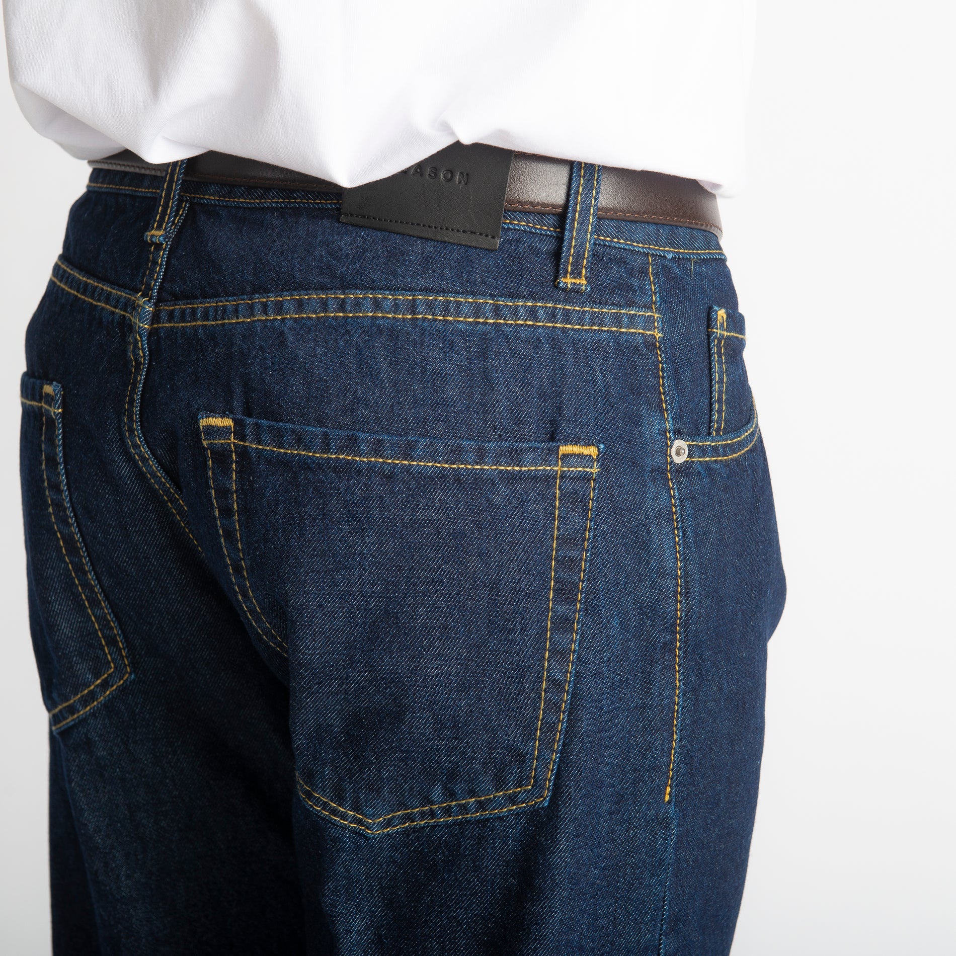 Jeans Straight Fit Dark Blue