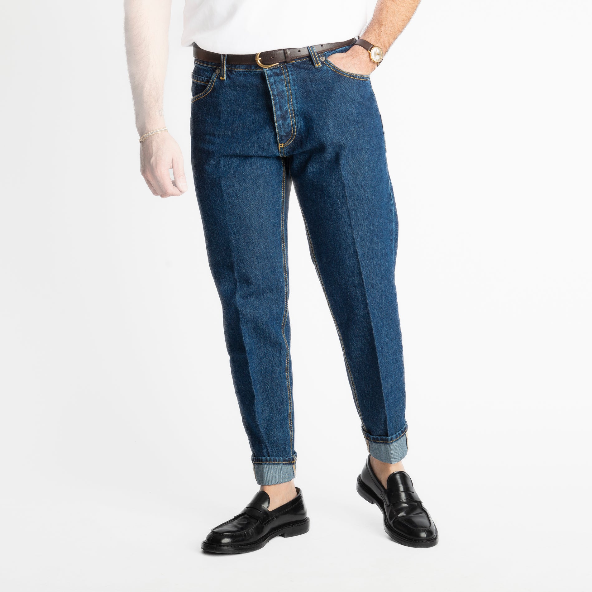 Jeans Straight Fit Midnight Blue