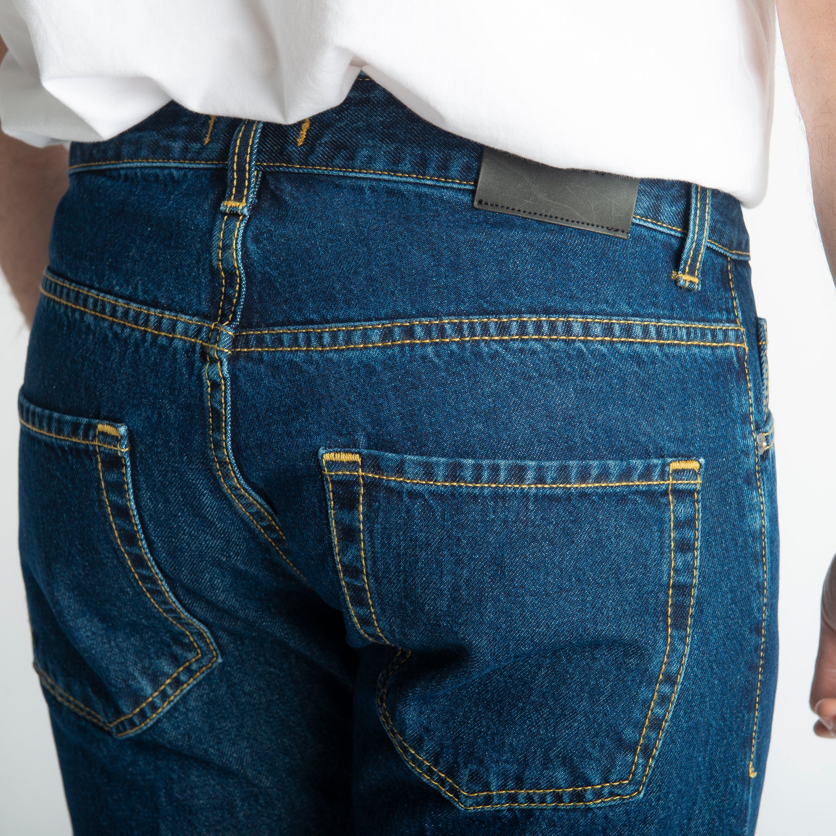 Jeans Slim Fit Midnight Blue – Cotone Mercerizzato