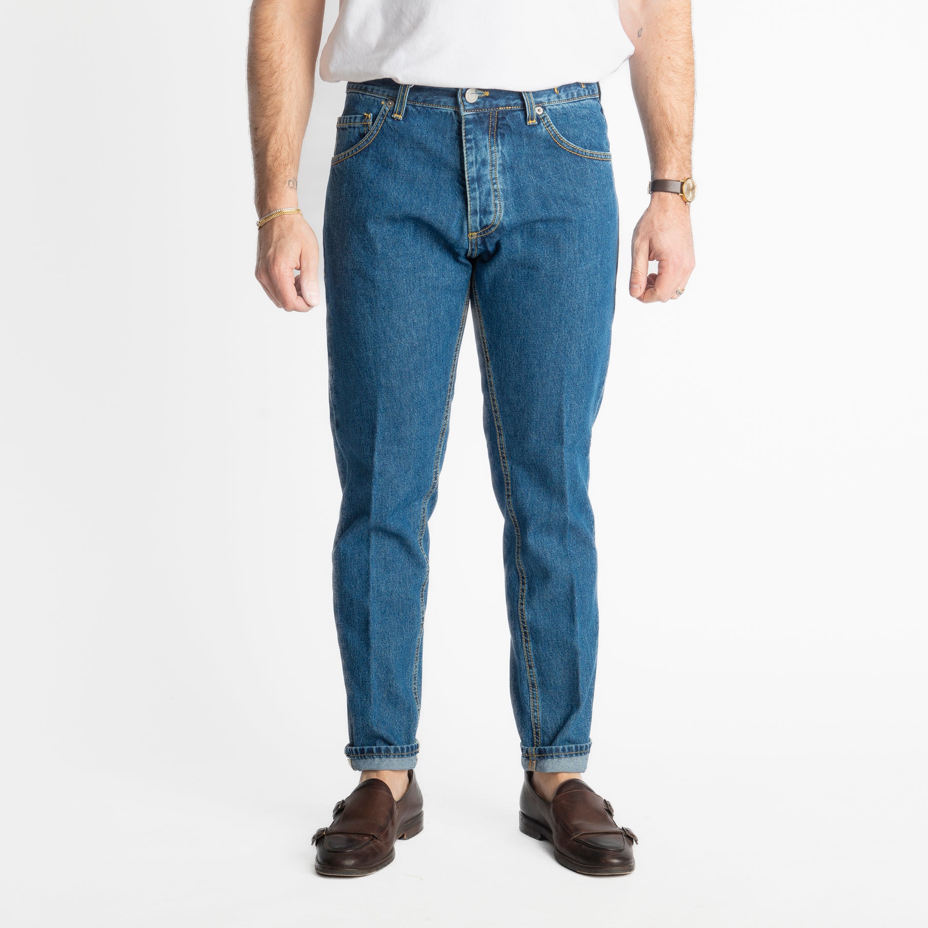 Jeans Slim Fit Stone Washed