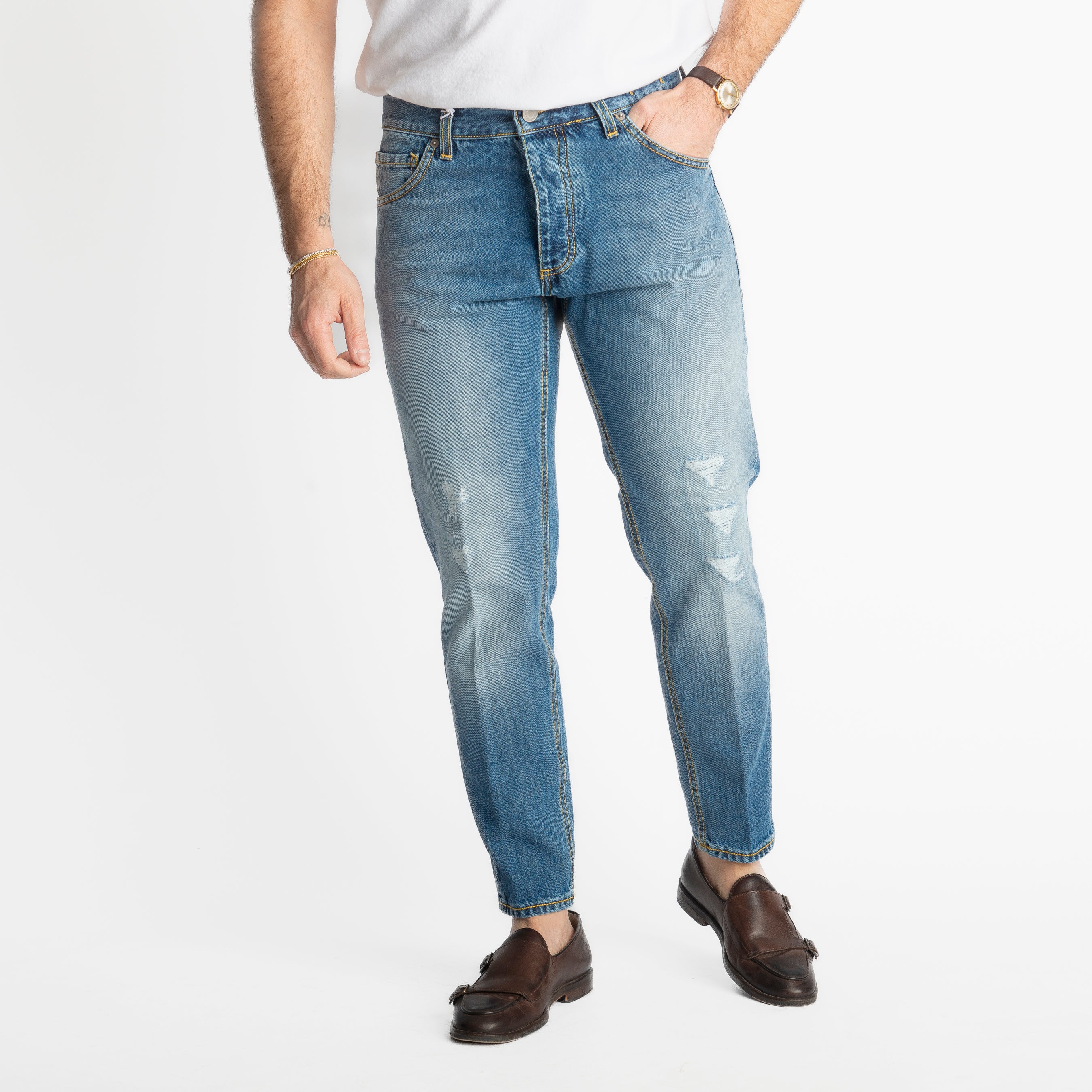 Jeans Slim Fit S188 – Cotone Mercerizzato
