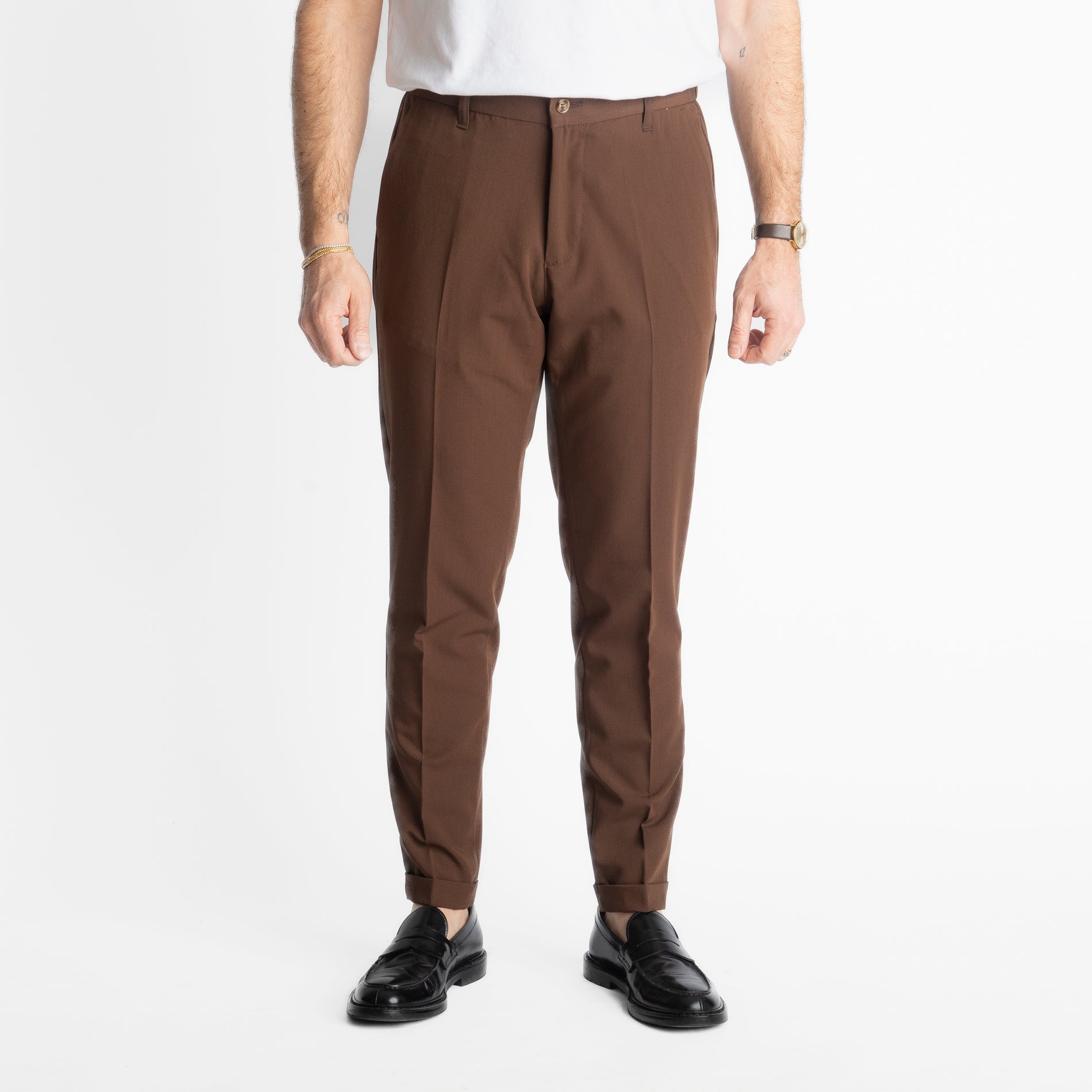 Pantalone Miller Mezza Molla TO8007 Moro