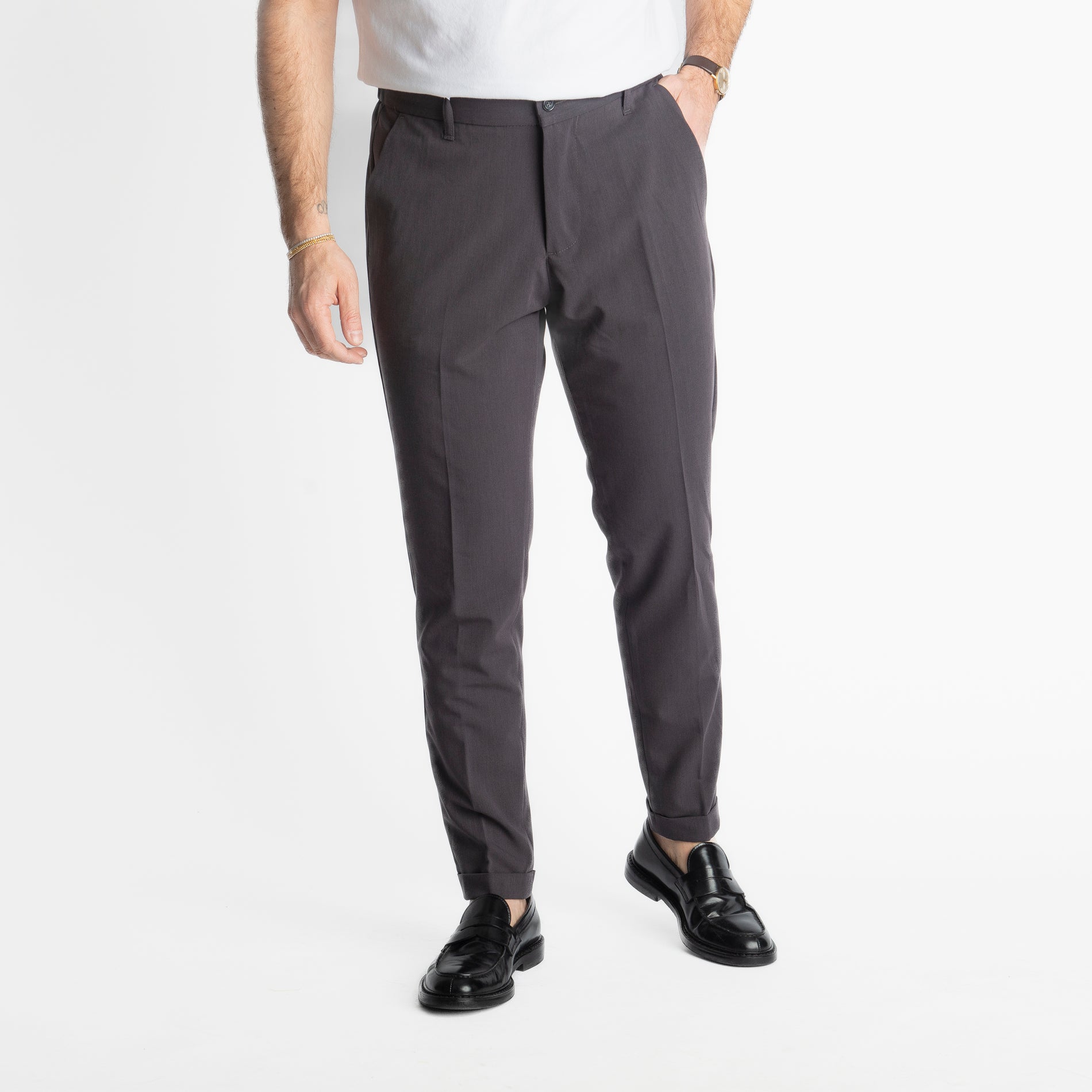 Pantalone Miller Mezza Molla TO8007 Grigio
