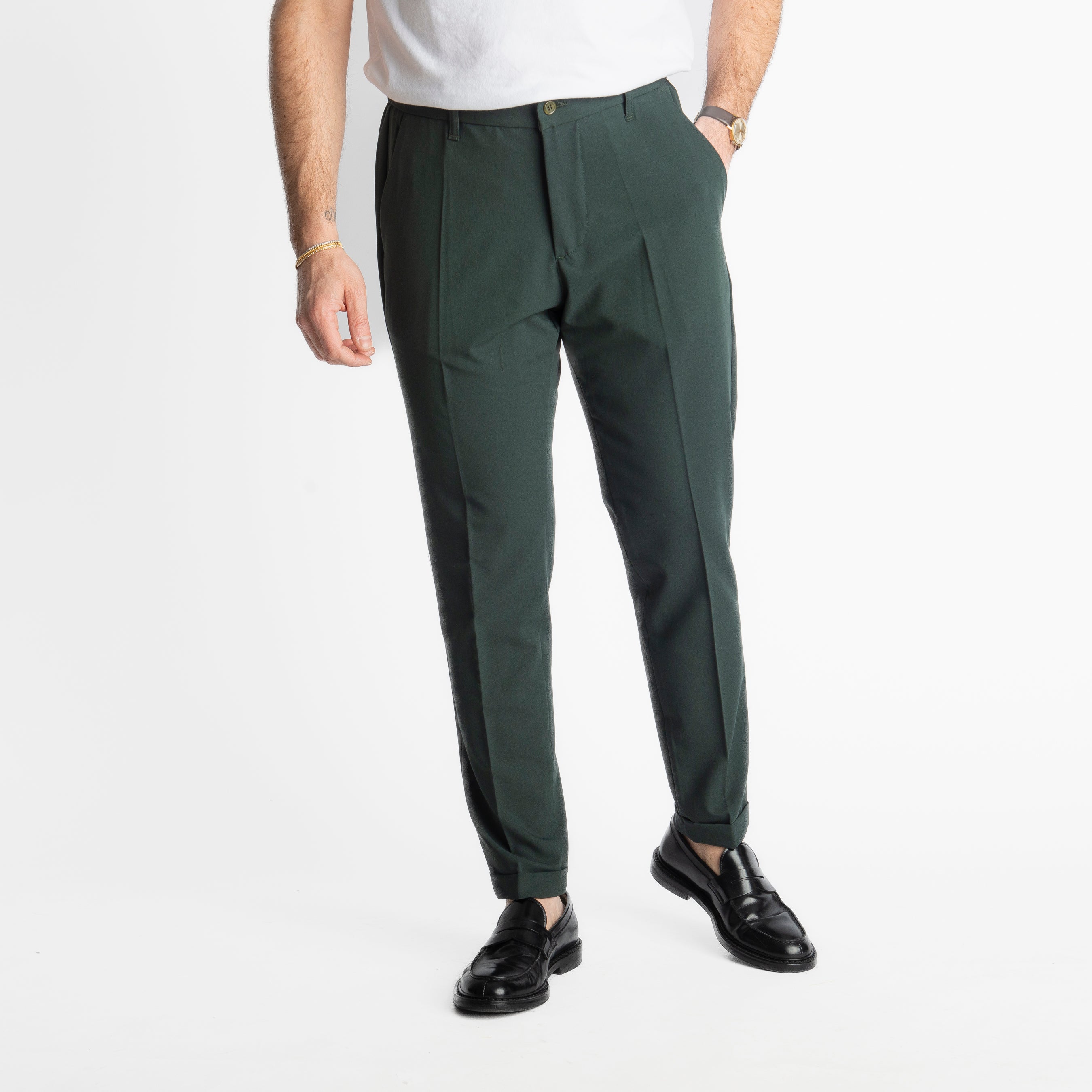 Pantalone Miller Mezza Molla TO8007 Verde Loden