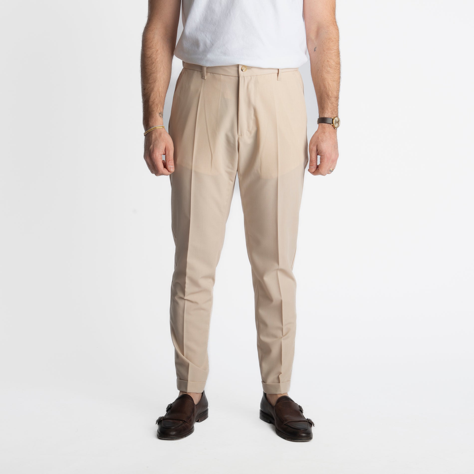 Pantalone Miller Mezza Molla TO8007 Beige