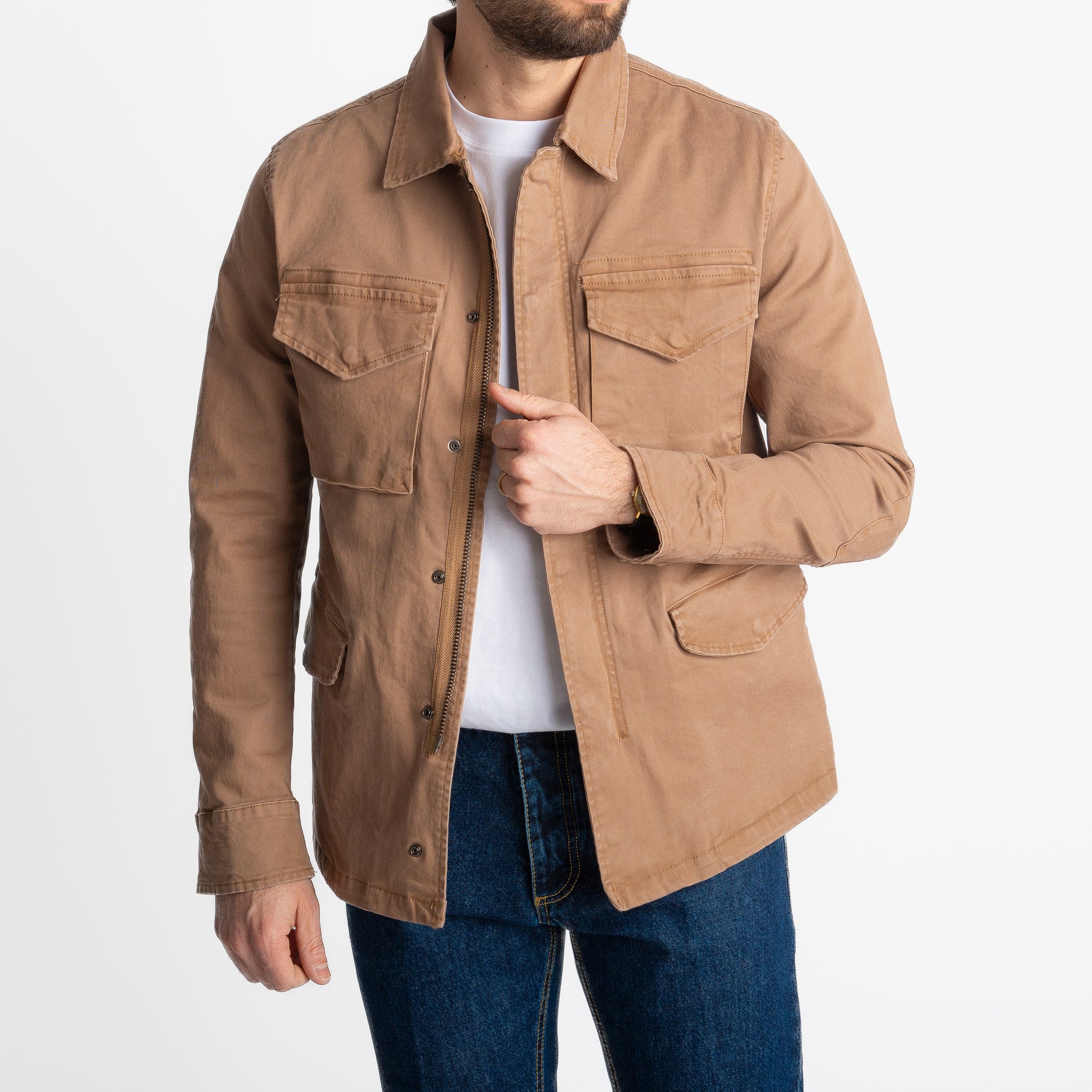 Field Jacket Beige