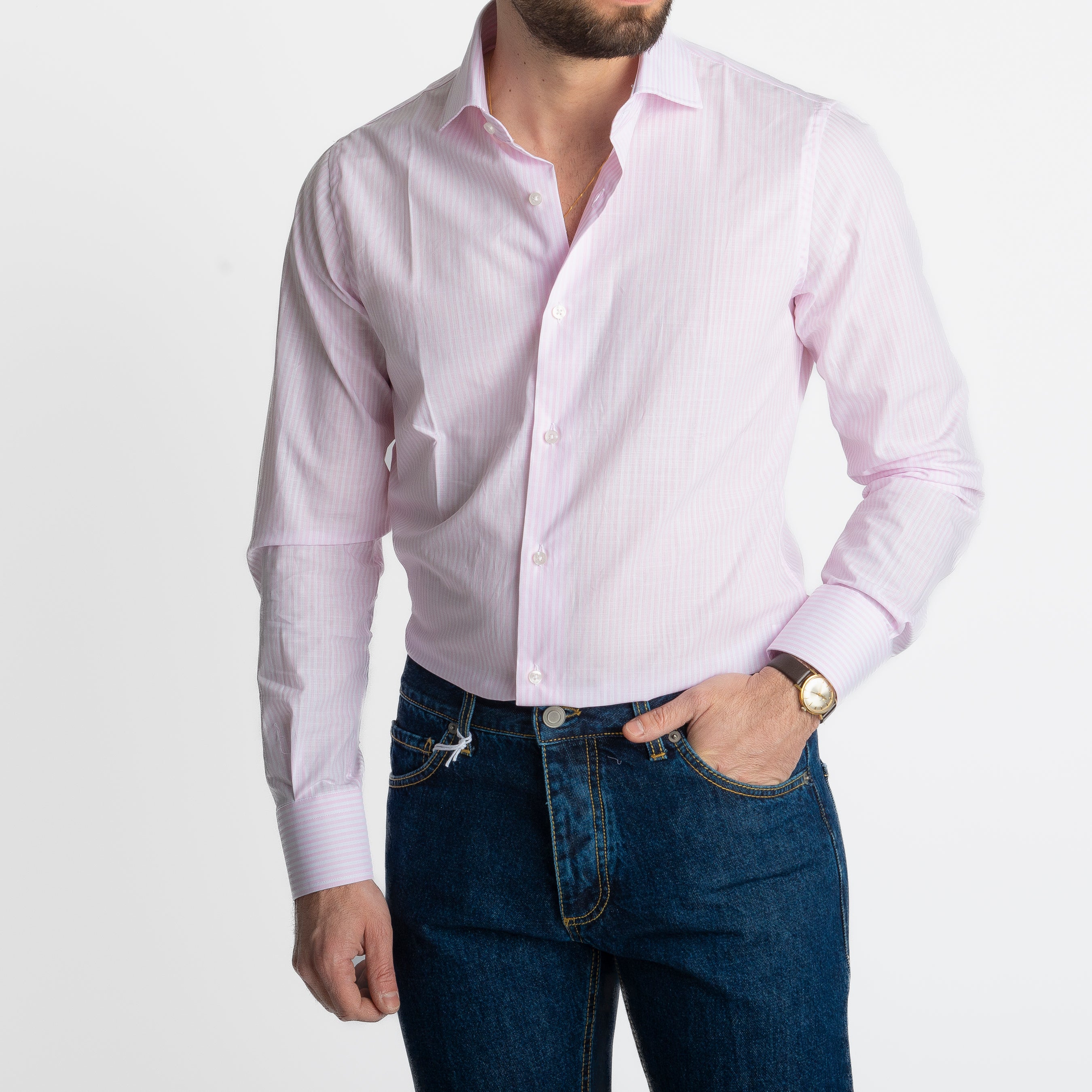 Camicia Cilento Rigo Rosa