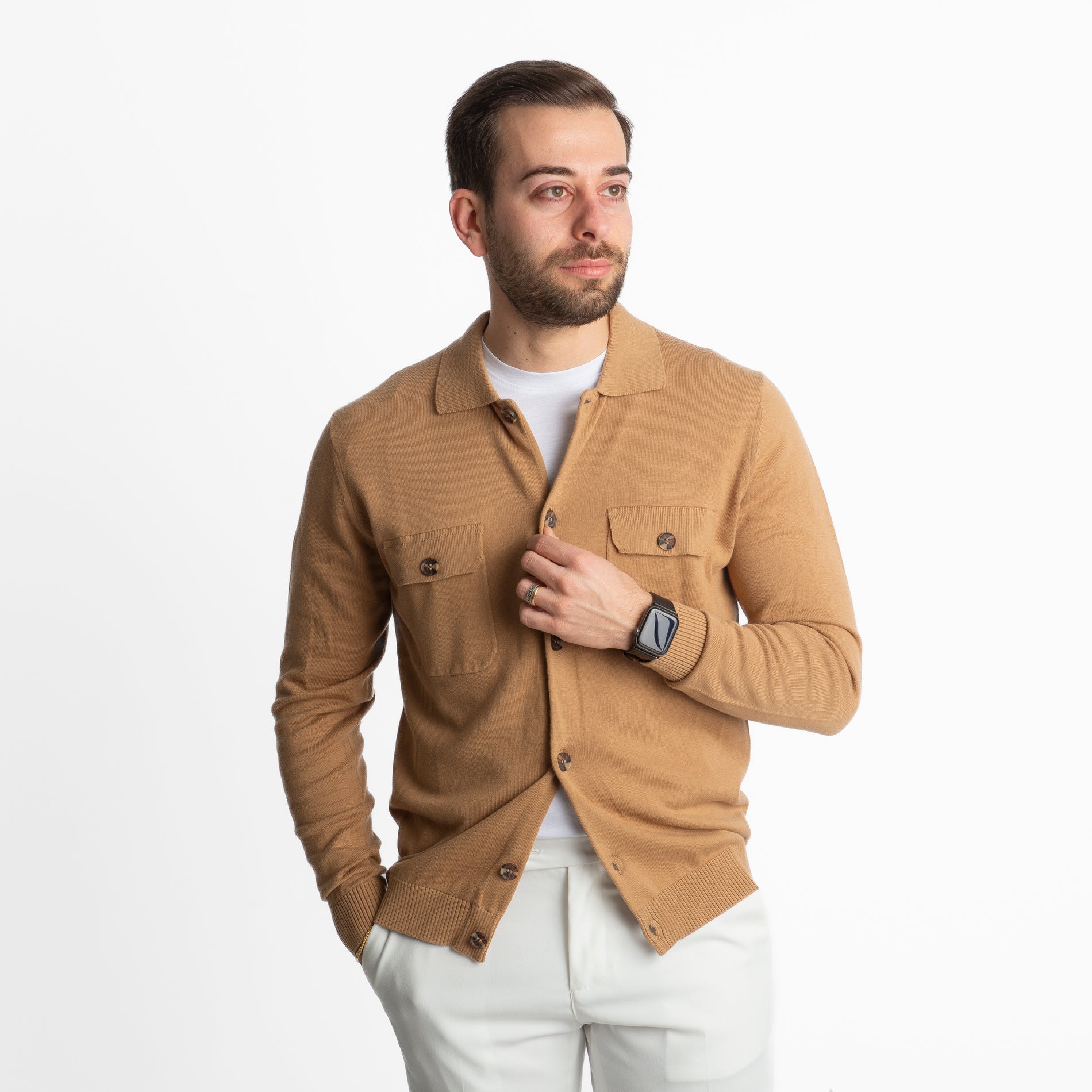 Giacca Camicia Montezemolo Biscotto