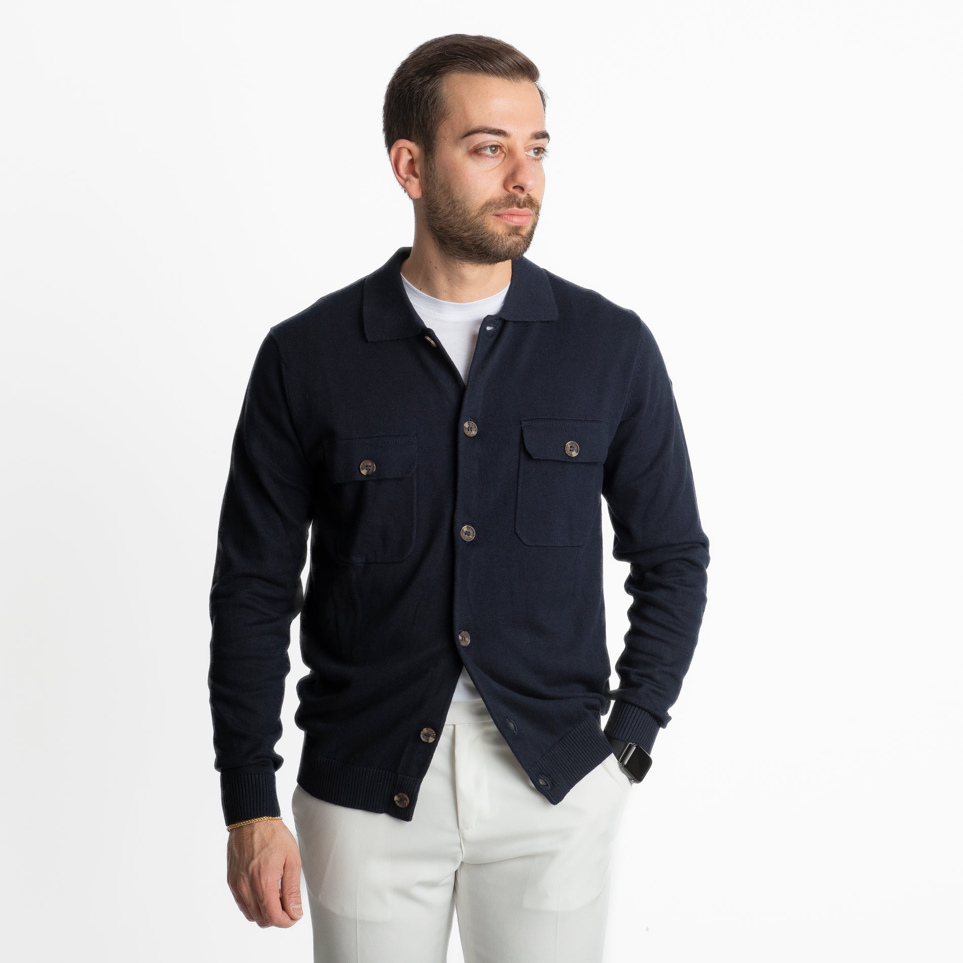 Giacca Camicia Montezemolo Blu