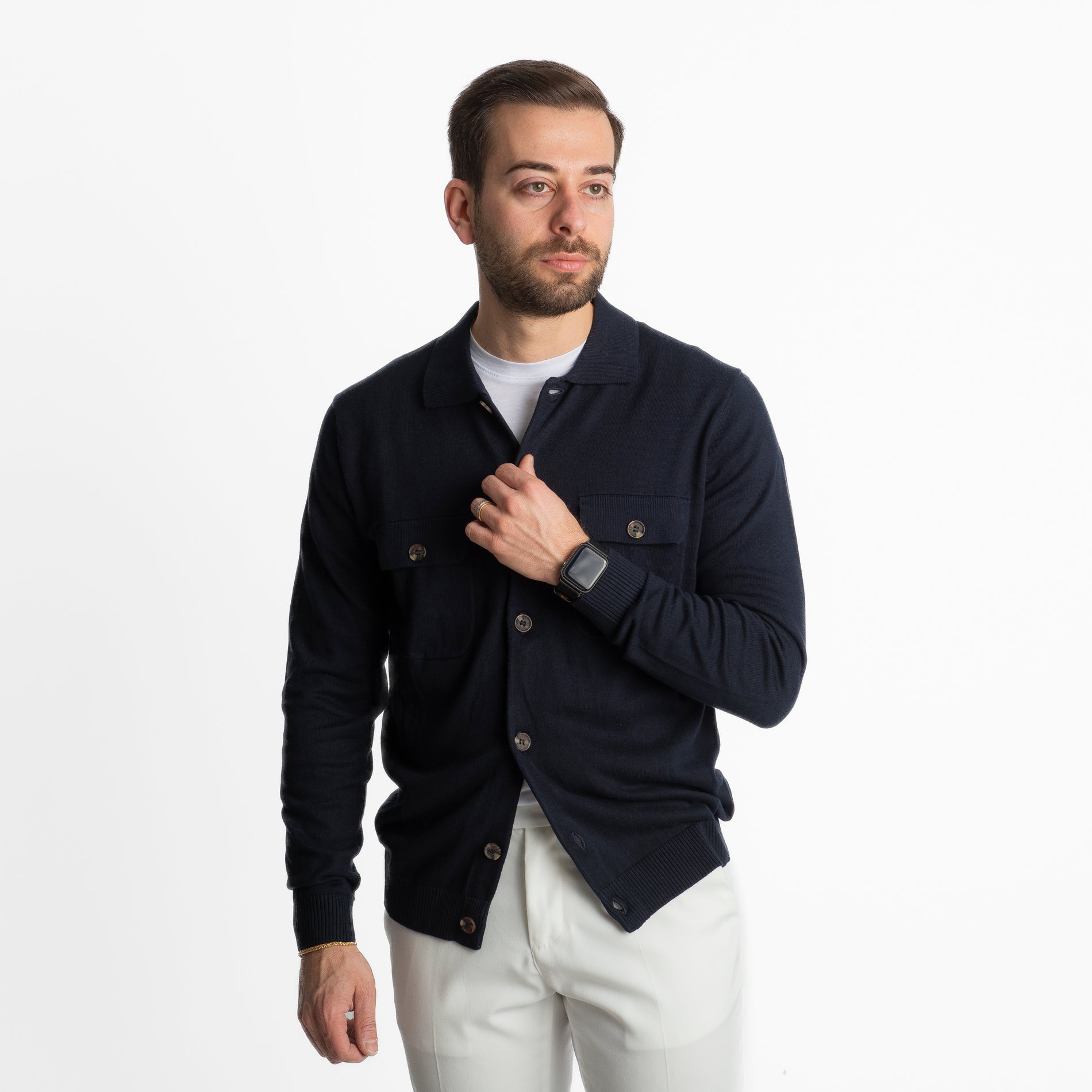 Giacca Camicia Montezemolo Blu
