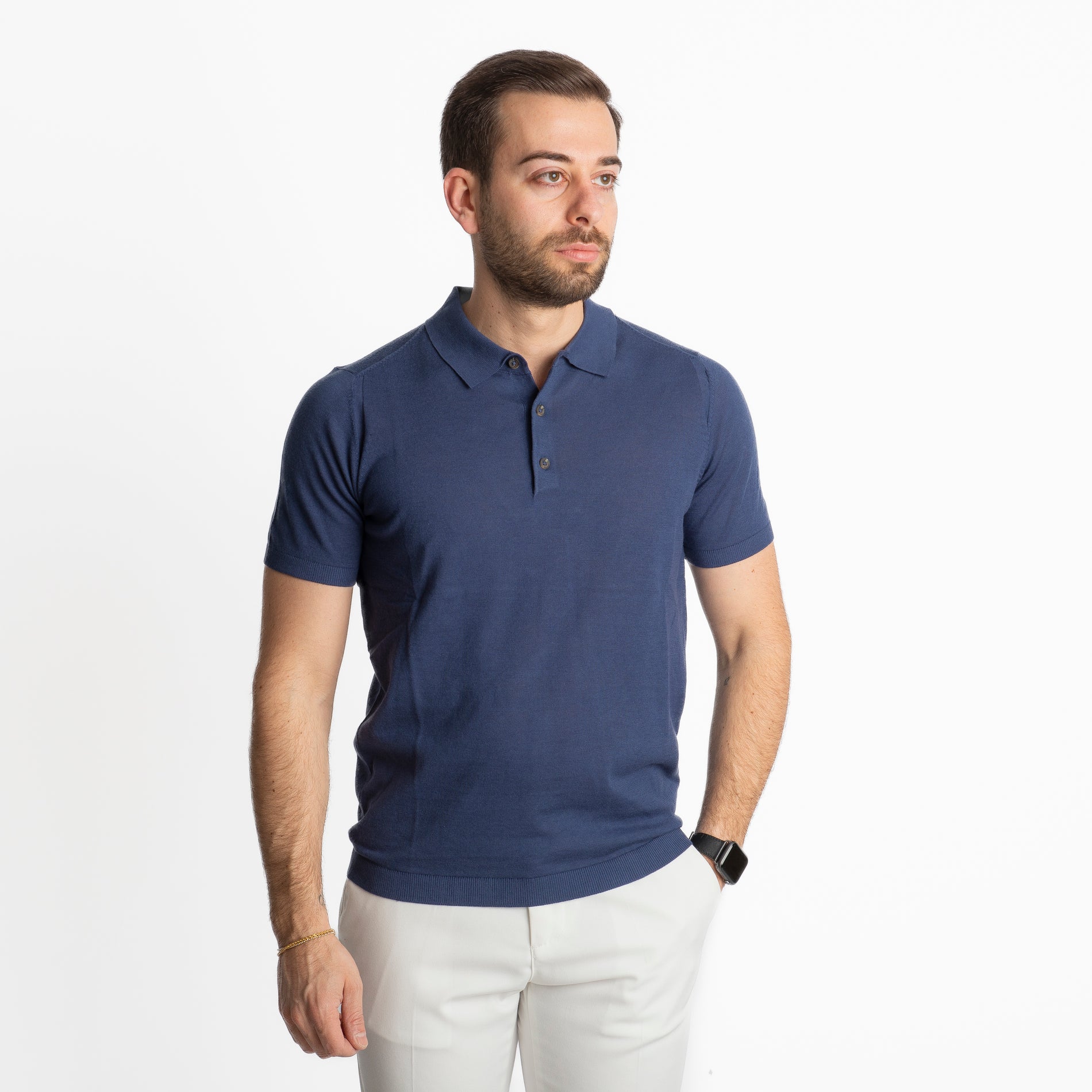 Polo Uomo Pompei Blu Avion