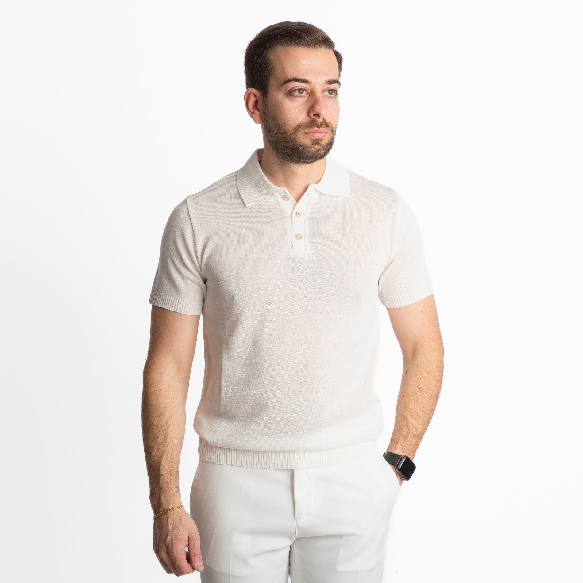 Polo Uomo Canarie Panna