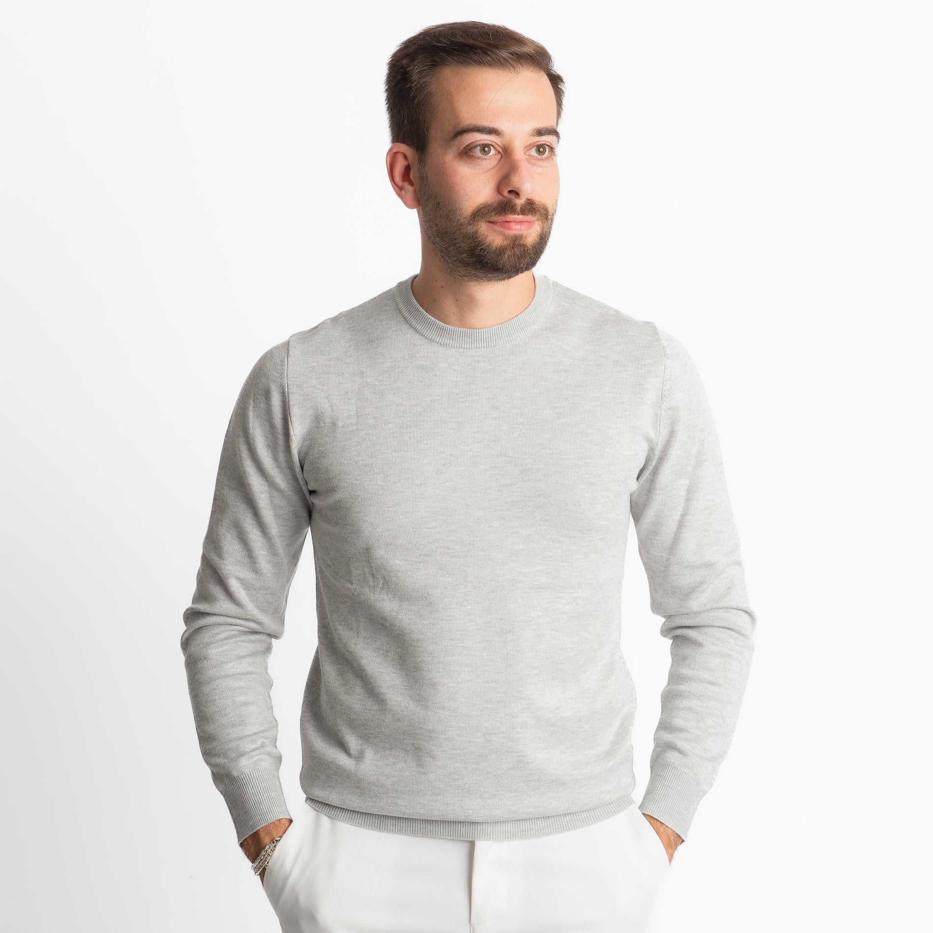 Maglioncino in Maglia MY866 Grigio