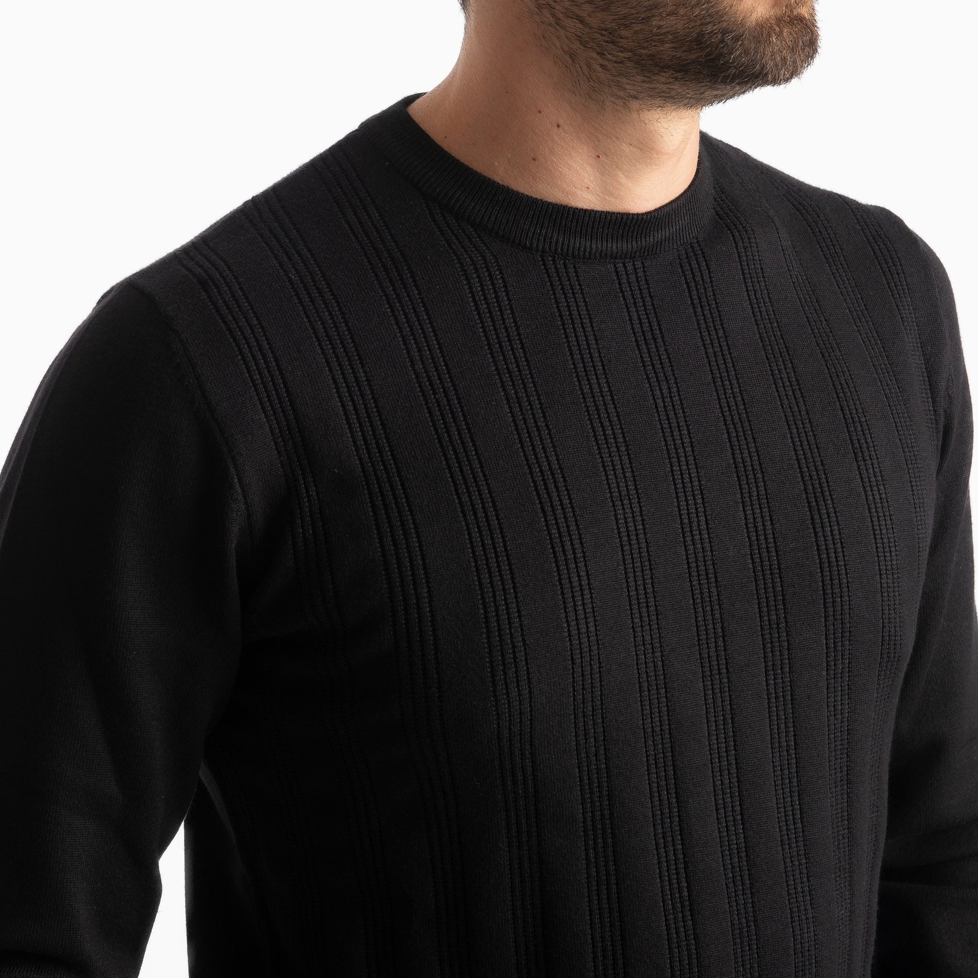 Maglioncino in Maglia M944 Nero