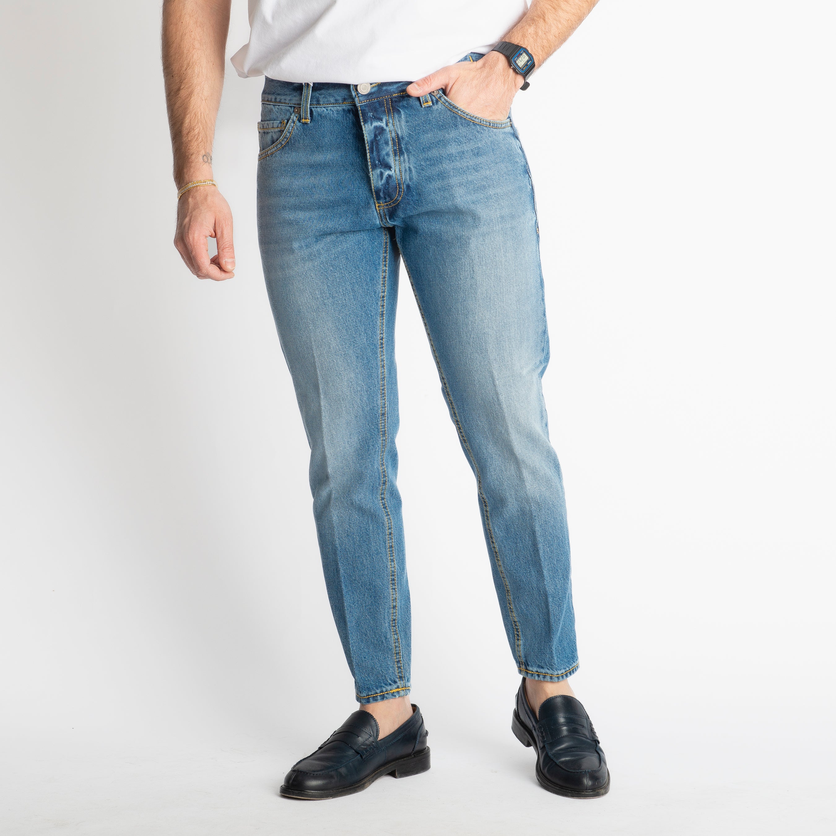 Jeans Slim Fit S130 – Cotone Mercerizzato 13 oz