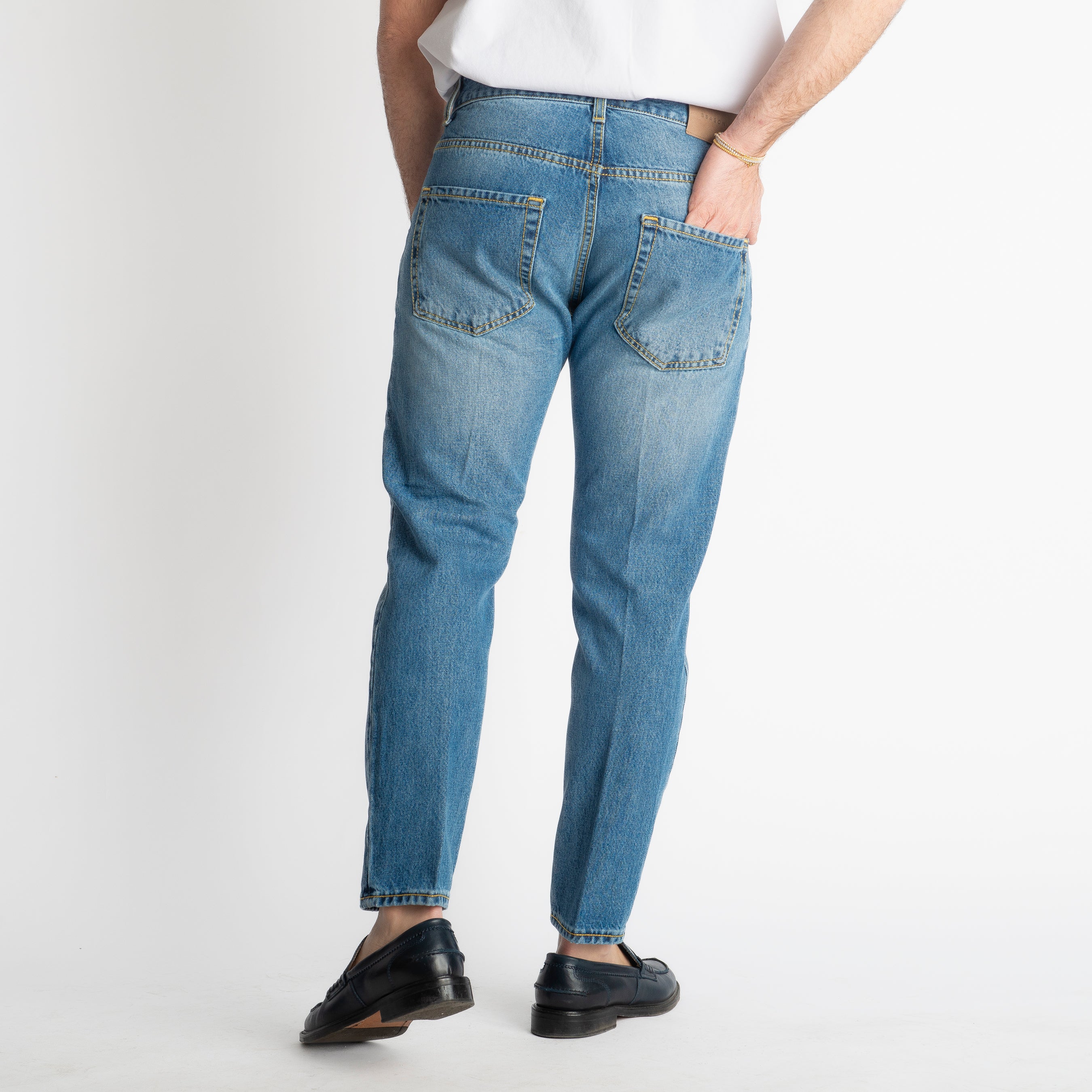 Jeans Slim Fit S130 – Cotone Mercerizzato 13 oz