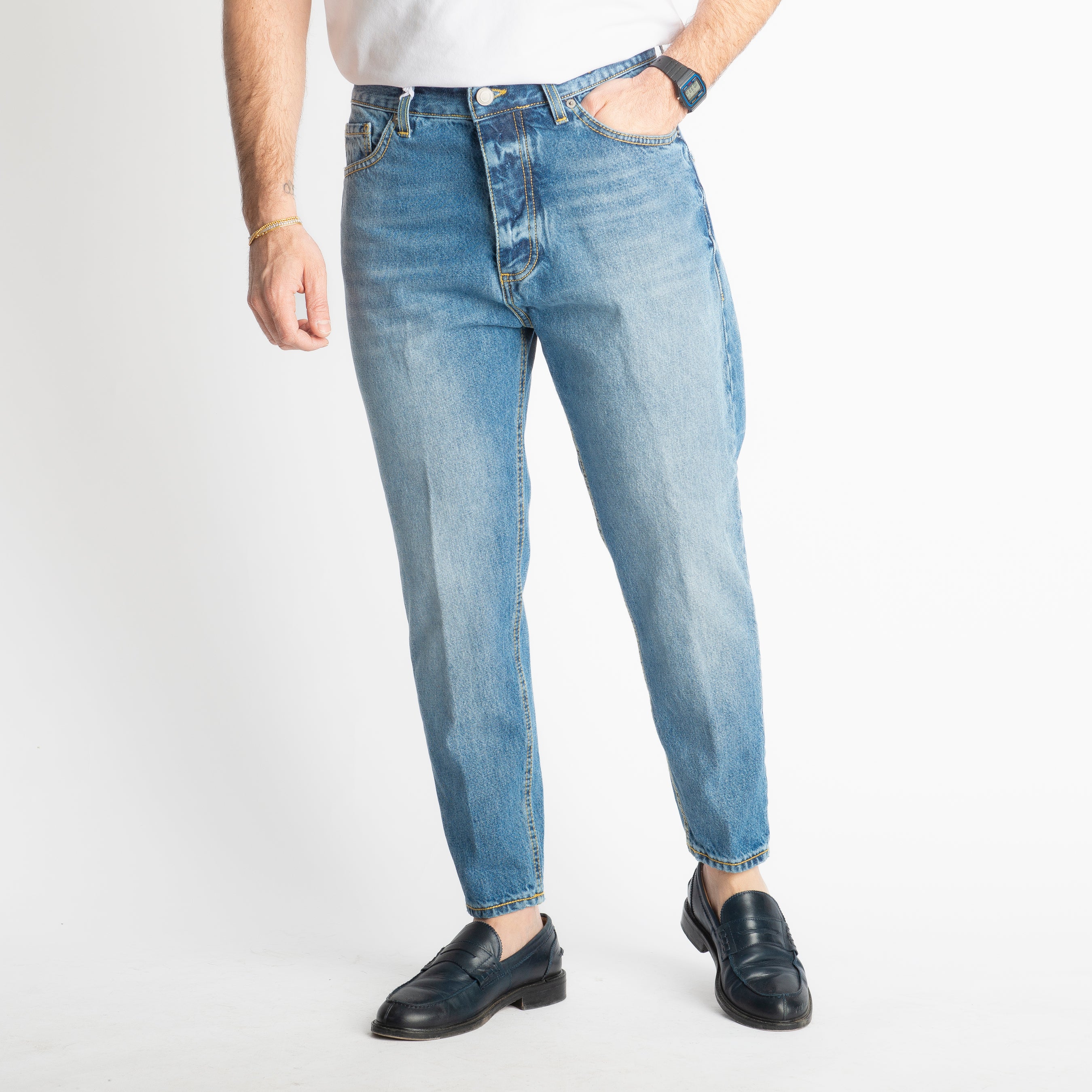 Jeans Uomo Carrot Fit S130