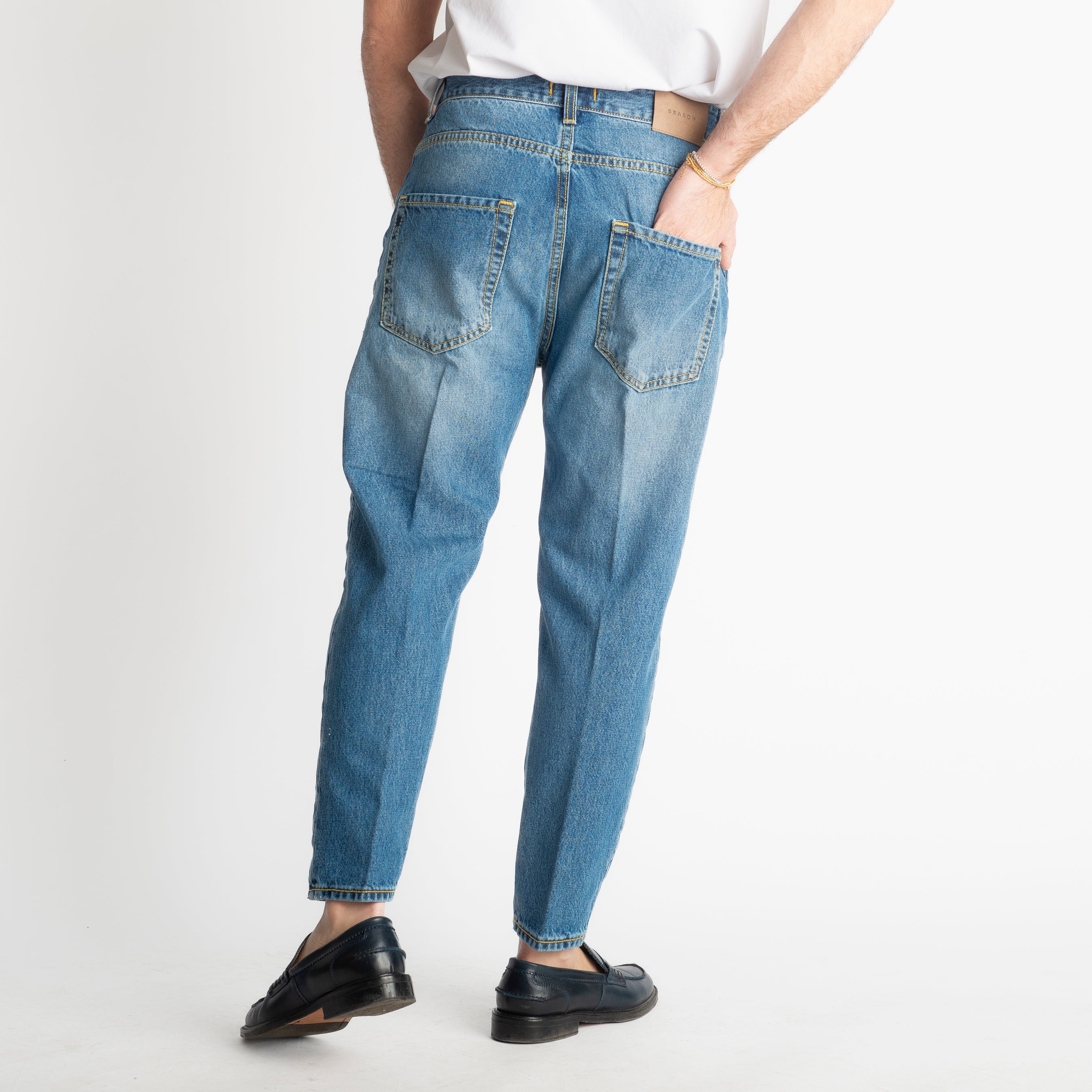 Jeans Uomo Carrot Fit S130