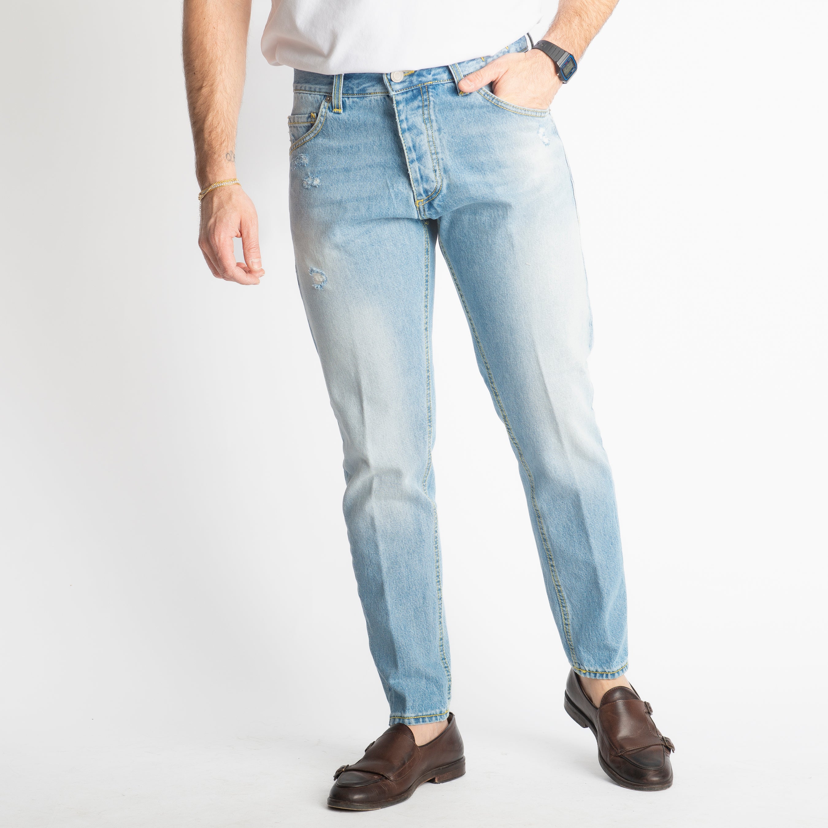 Jeans Slim Fit S184 – Cotone Mercerizzato
