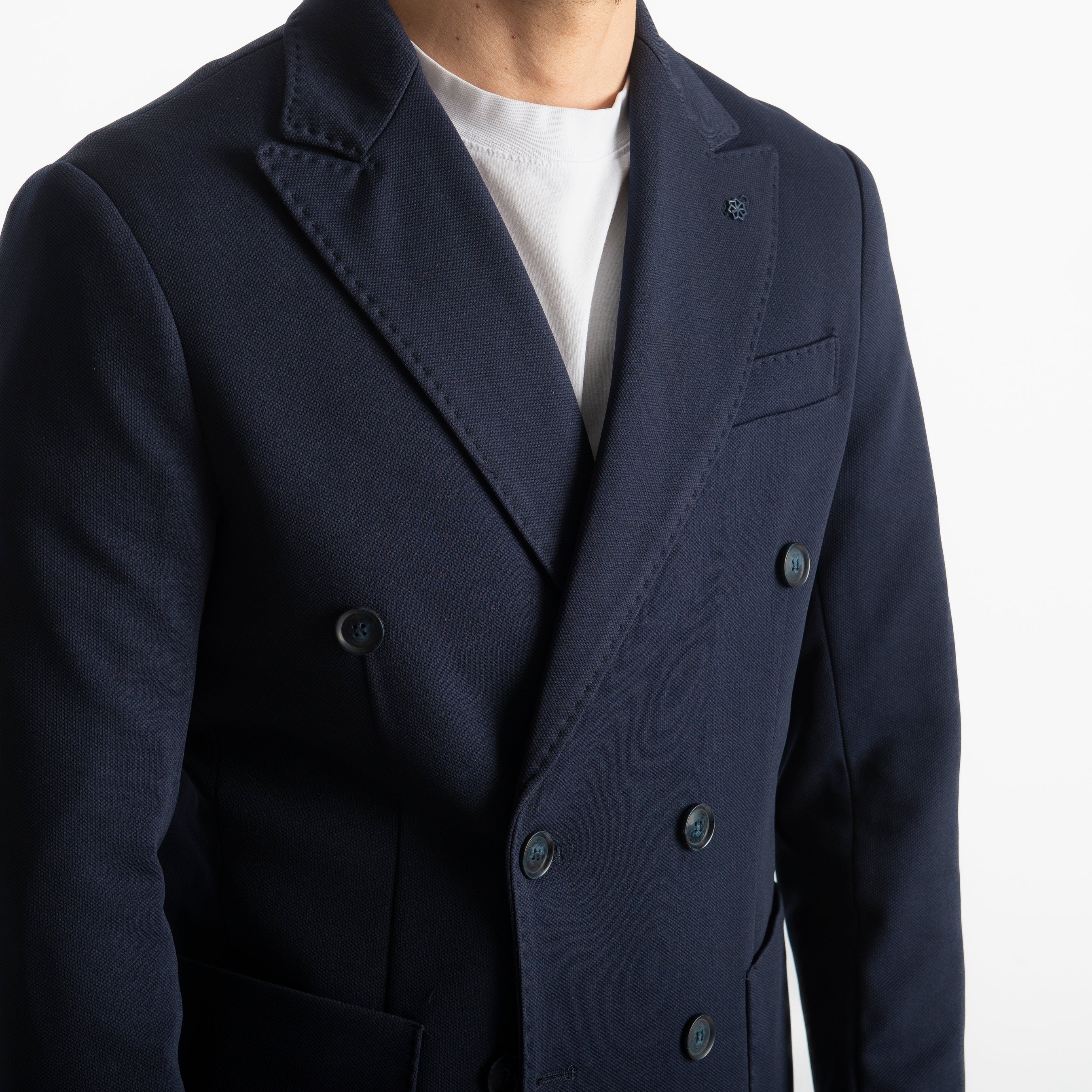 Giacca Brando Doppiopetto Blu