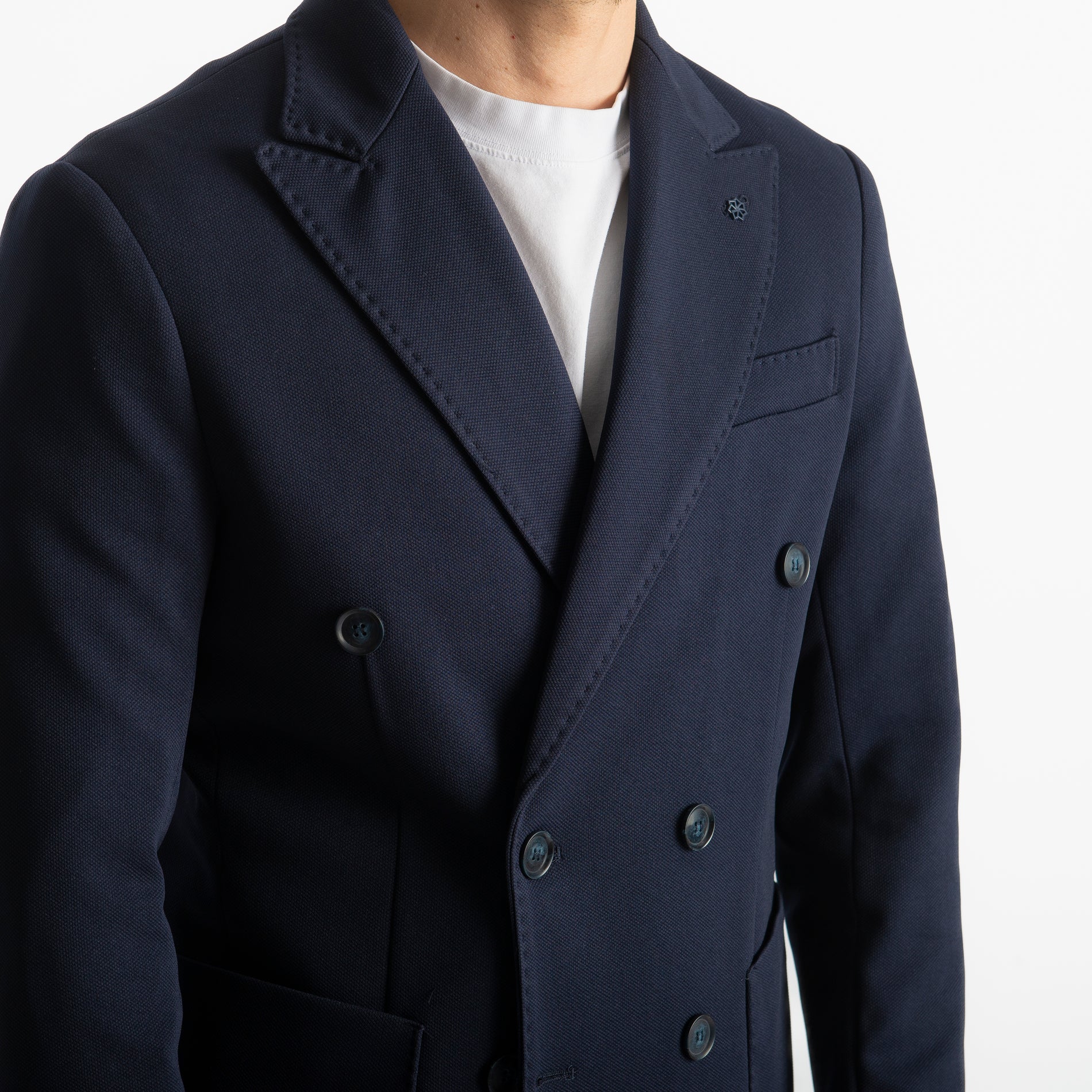 Giacca Brando Doppiopetto Blu