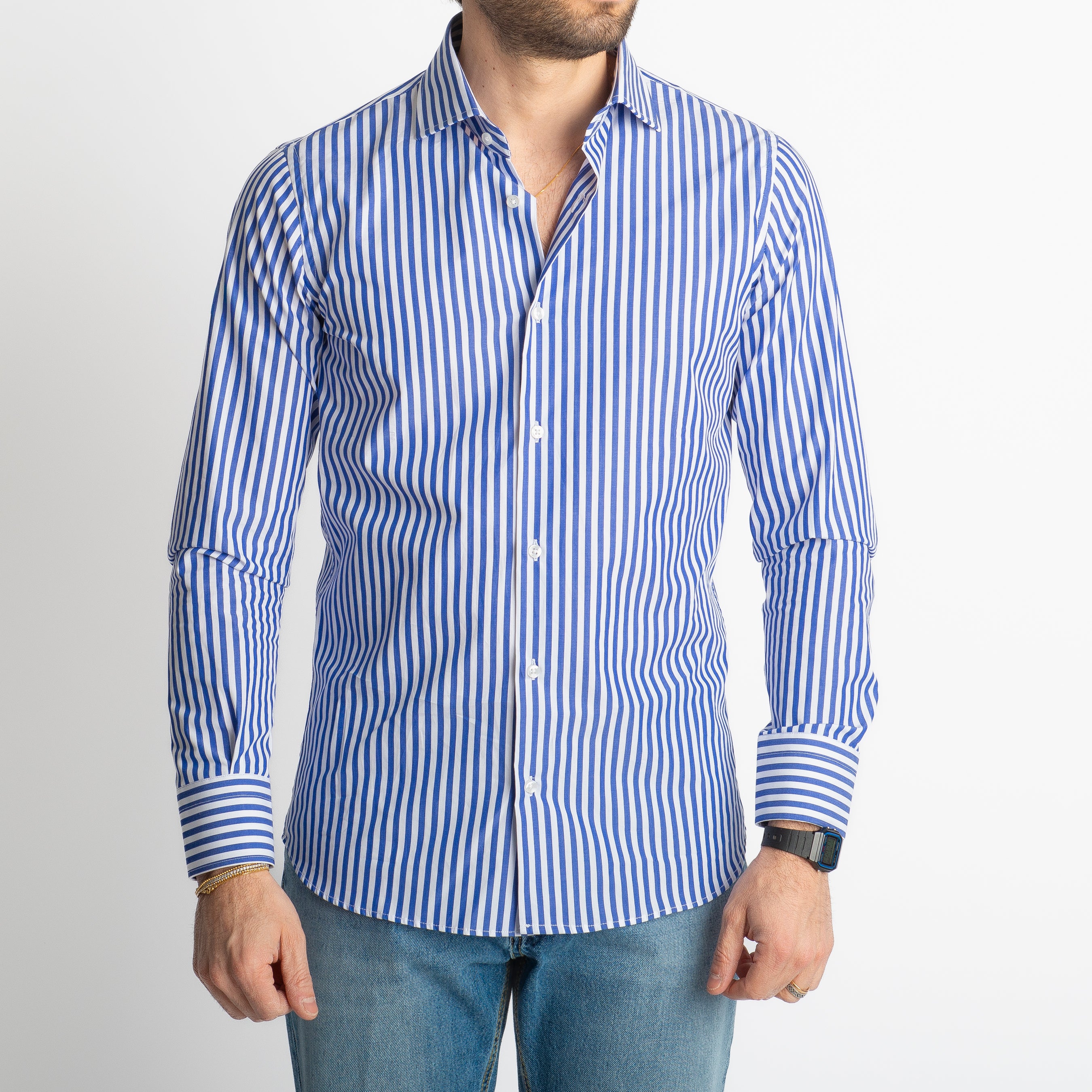 Camicia Rigo Largo Blu 276