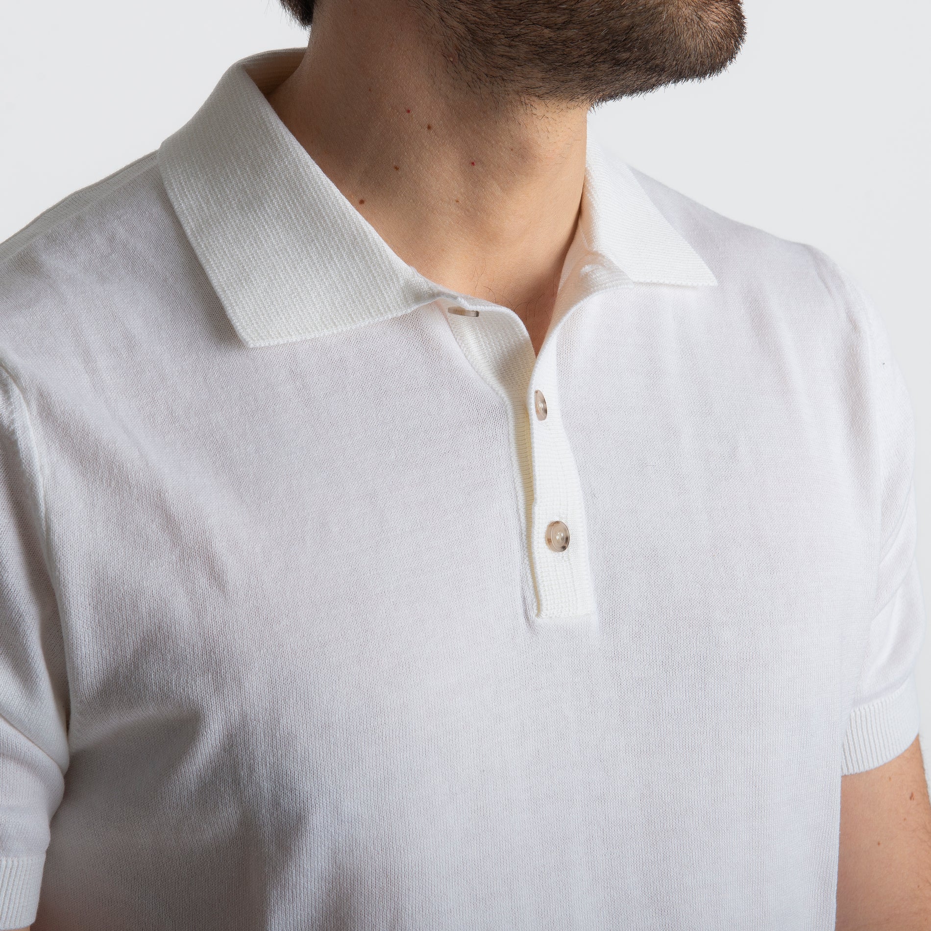 Polo Rimini Mezza Manica Bianco