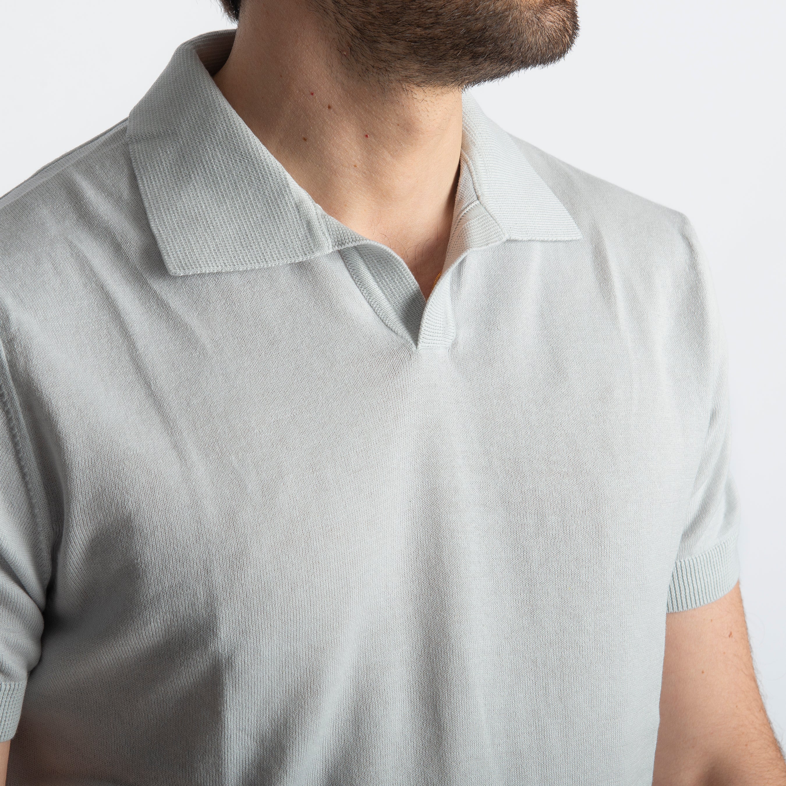 Polo Derby Rimini Mezza Manica Ghiaccio