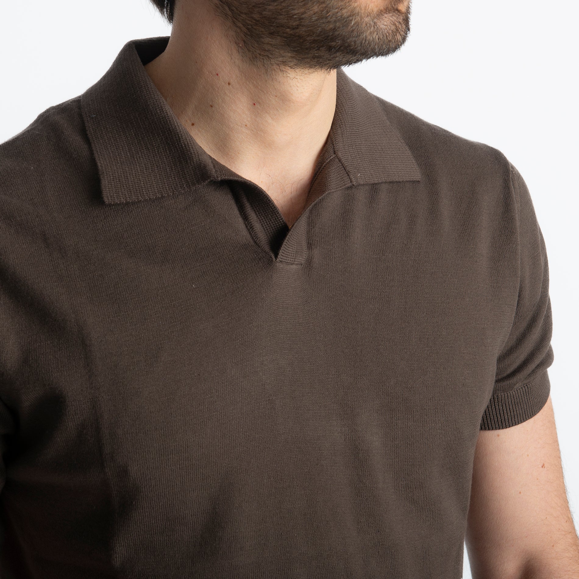 Polo Derby Rimini Mezza Manica Moro