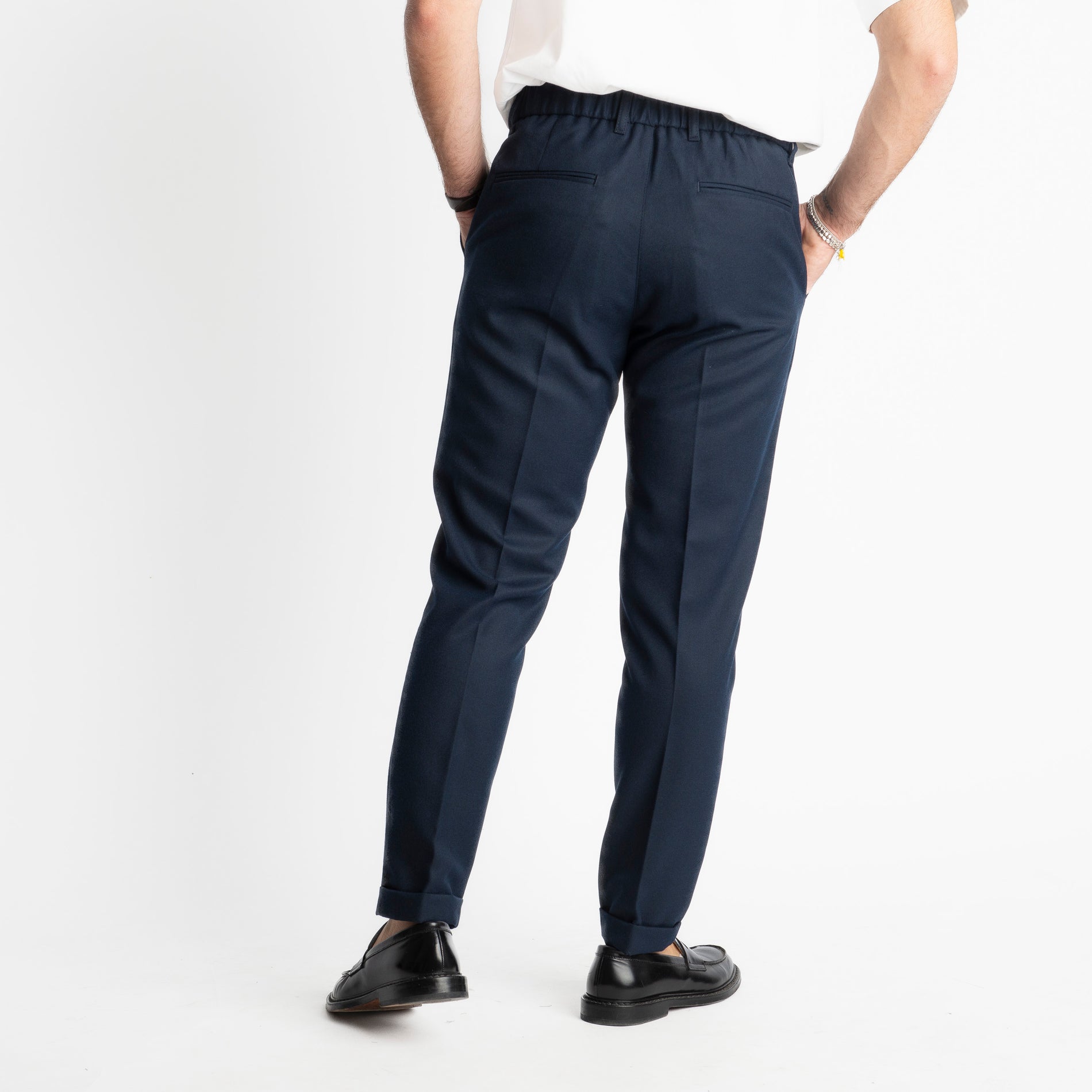 Pantalone Beverly Mezza Molla TO8007 Blu