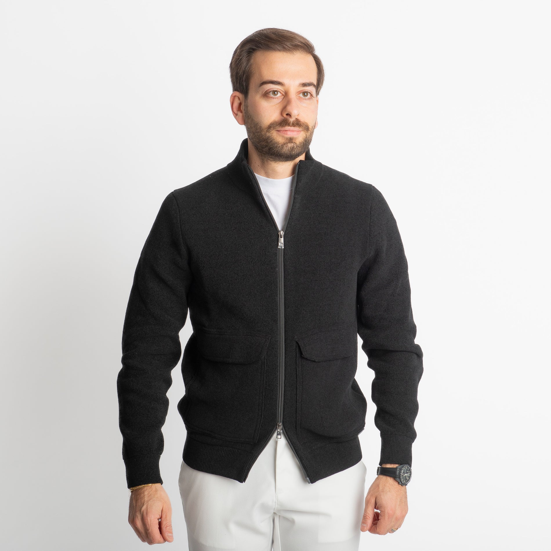 Maglia Giubbotto 754192 Nero