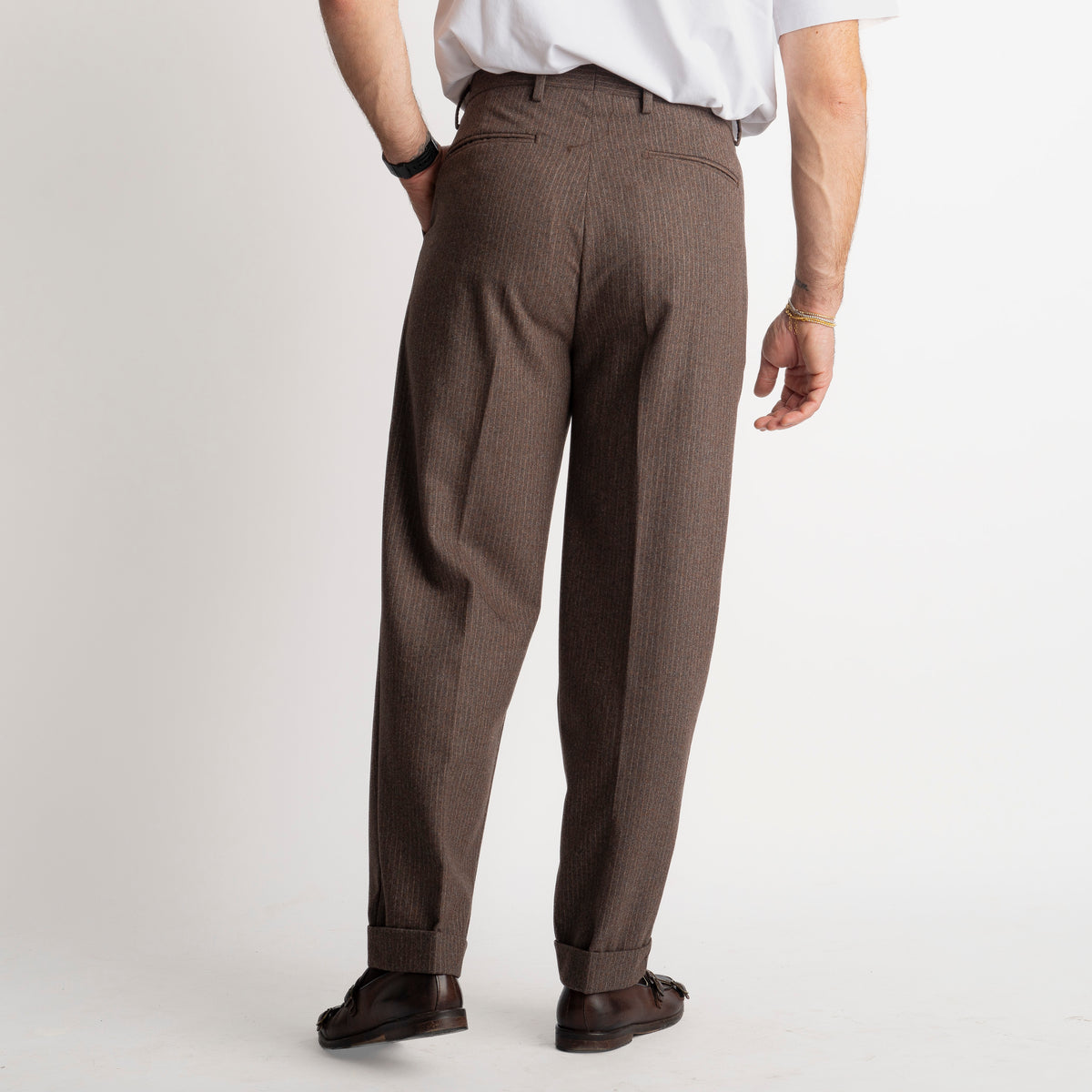 Pantalone Mecenate TO8033 in Lana Testa di Moro